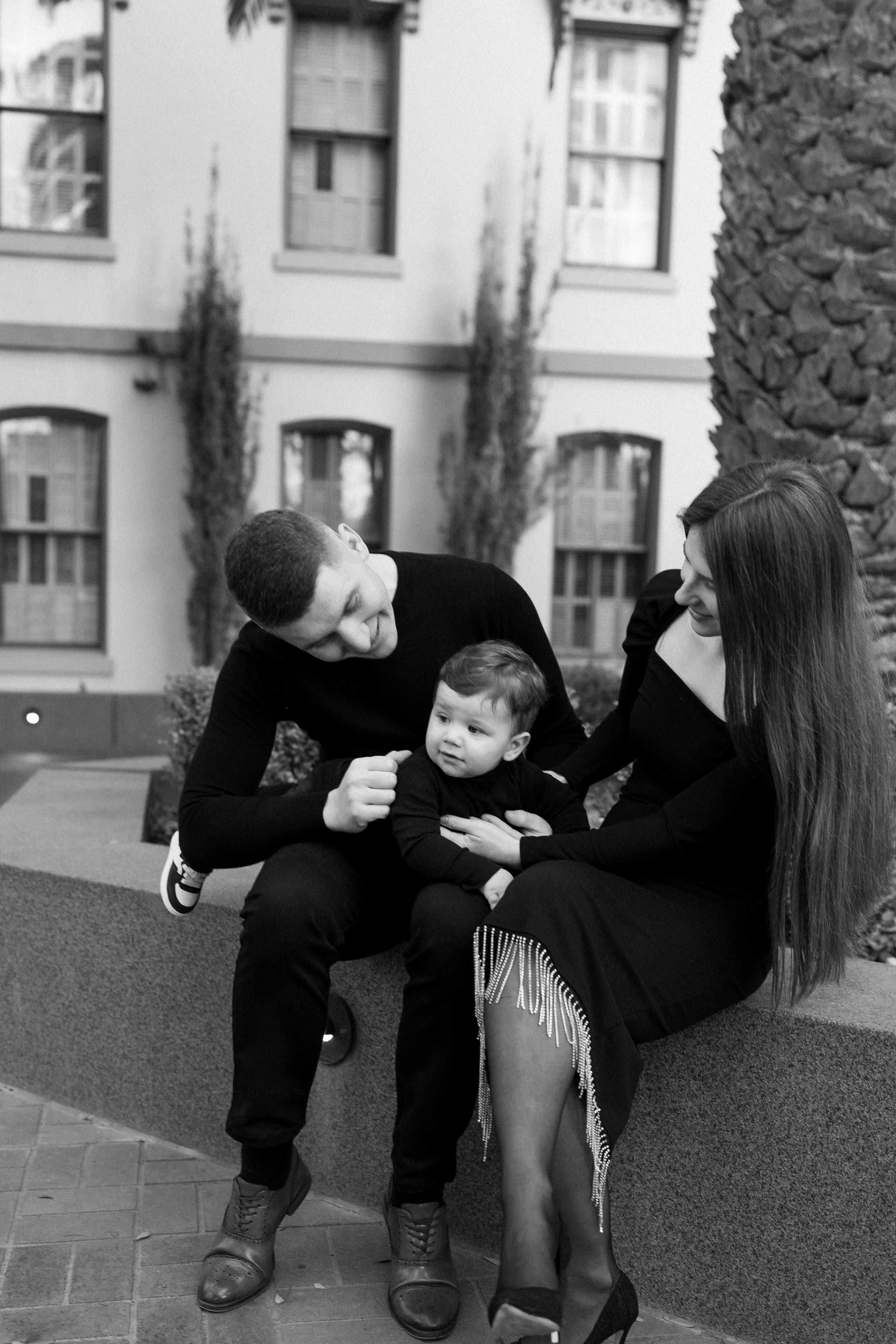 Artem, Nadia & Elisha. Family photographer in Sacramento | Sofia Pavenko