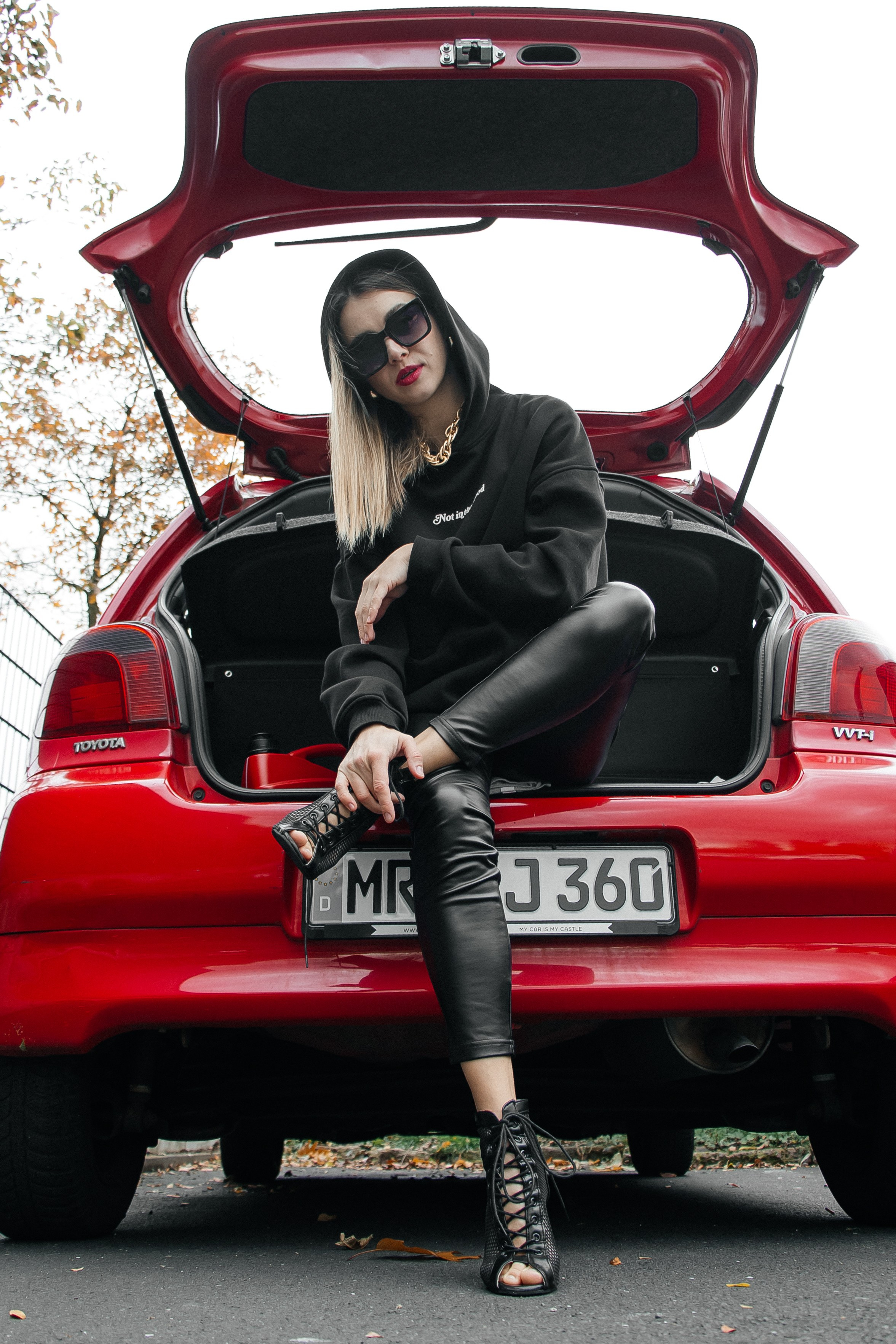 Red girl. PHOTOgrapher Germany MARBURG