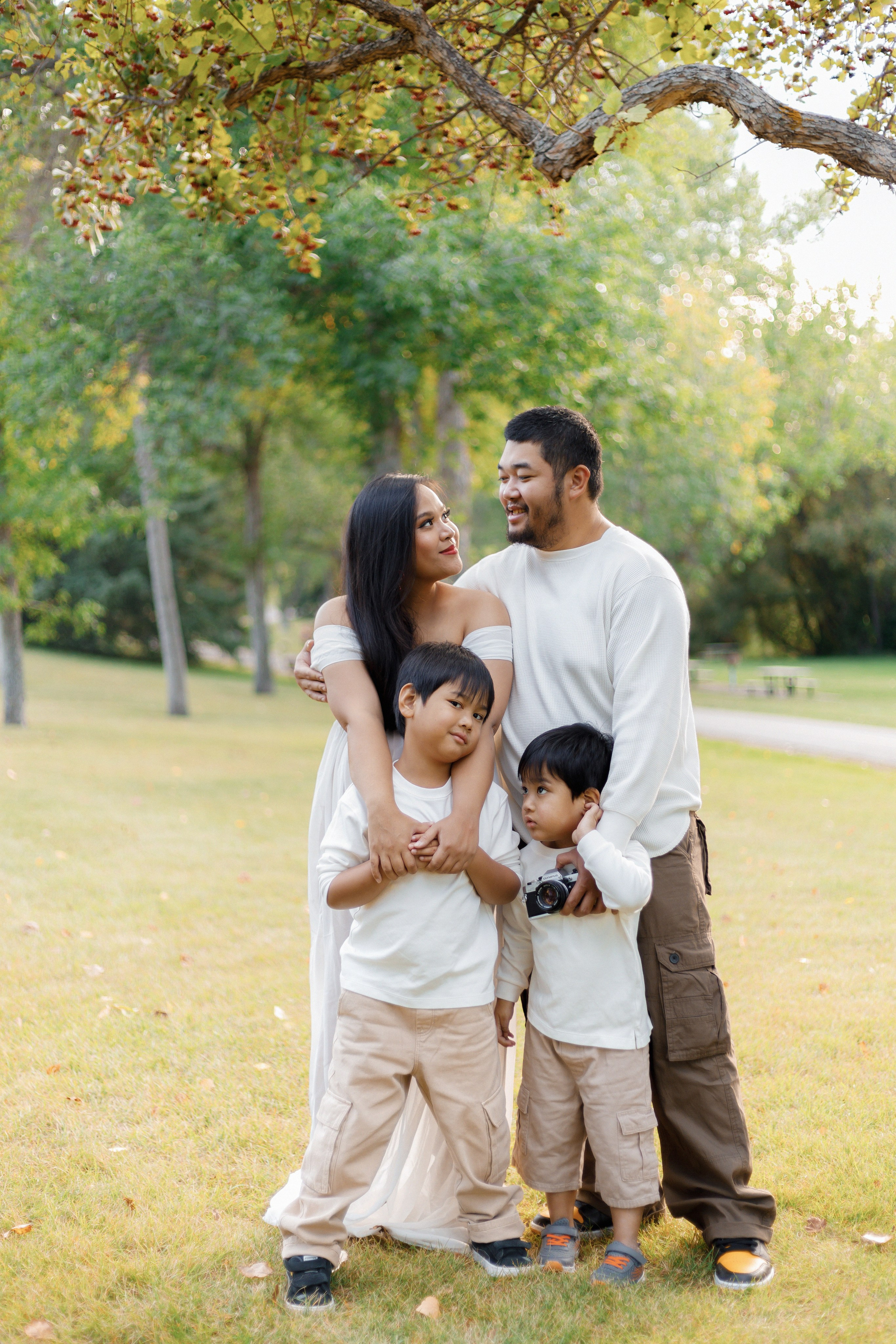 Daniella’s family. Home