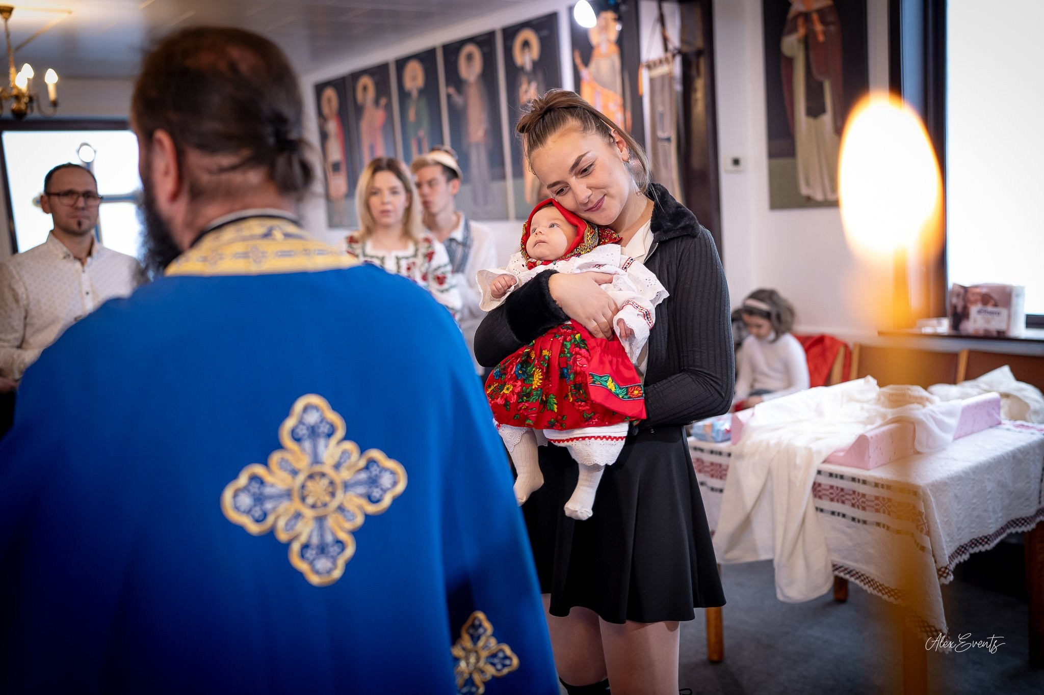 Elara' baptism — Agerbæk Church. AlexEvents | Wedding and Baptism Photographer & Videographer in Denmark and Germany