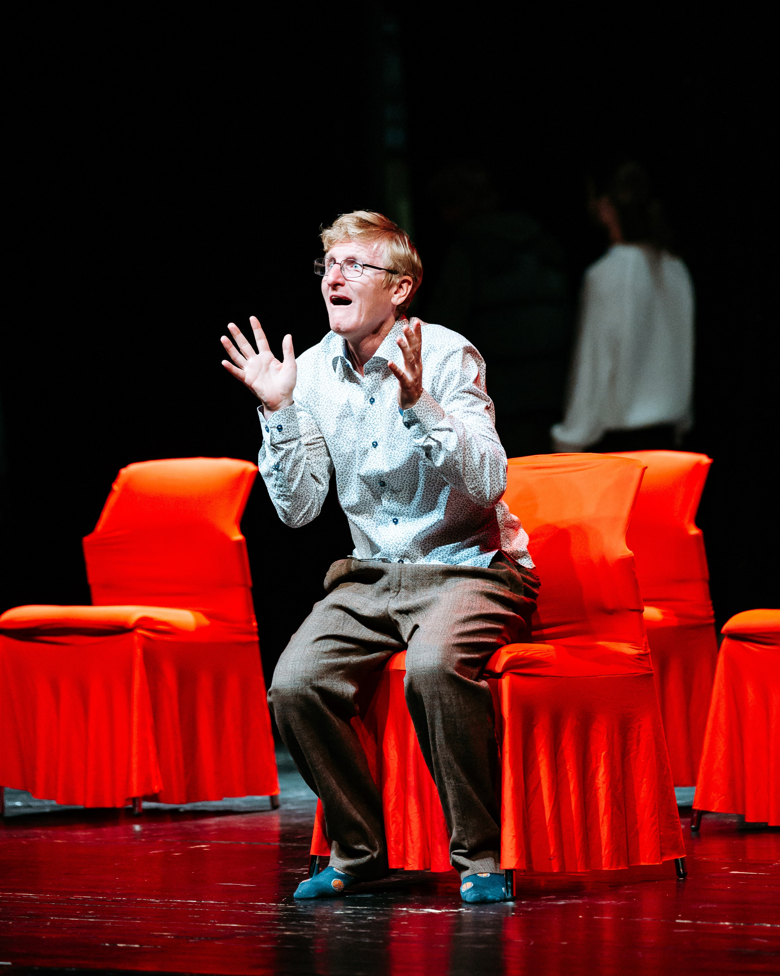 Garbo Teater „12 стульев“. Jelizaveta Gross - reportaaži- ja portreefotograaf Narvas