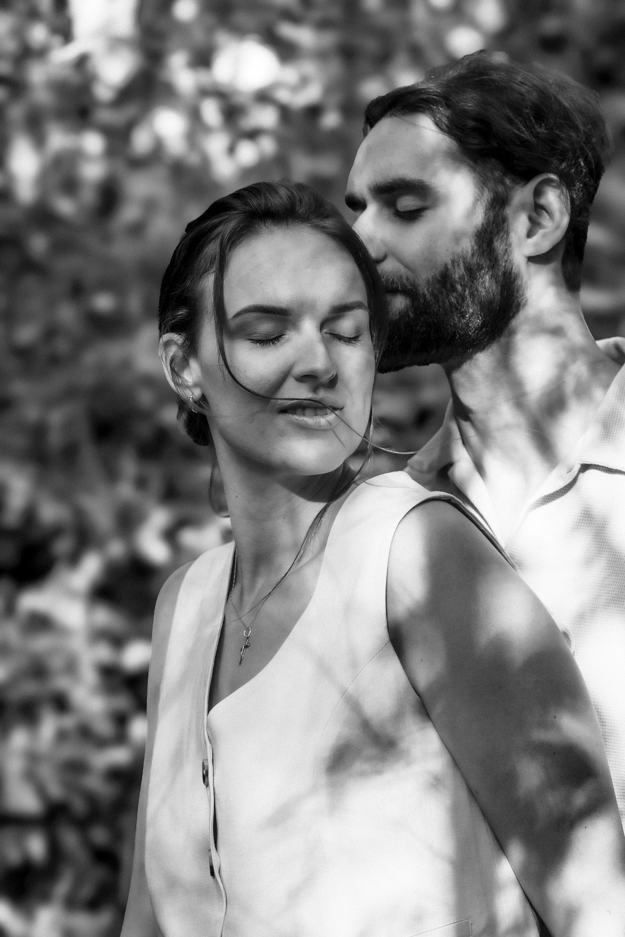 Чуственный портрет в чб стиле, фотораф в Анталии