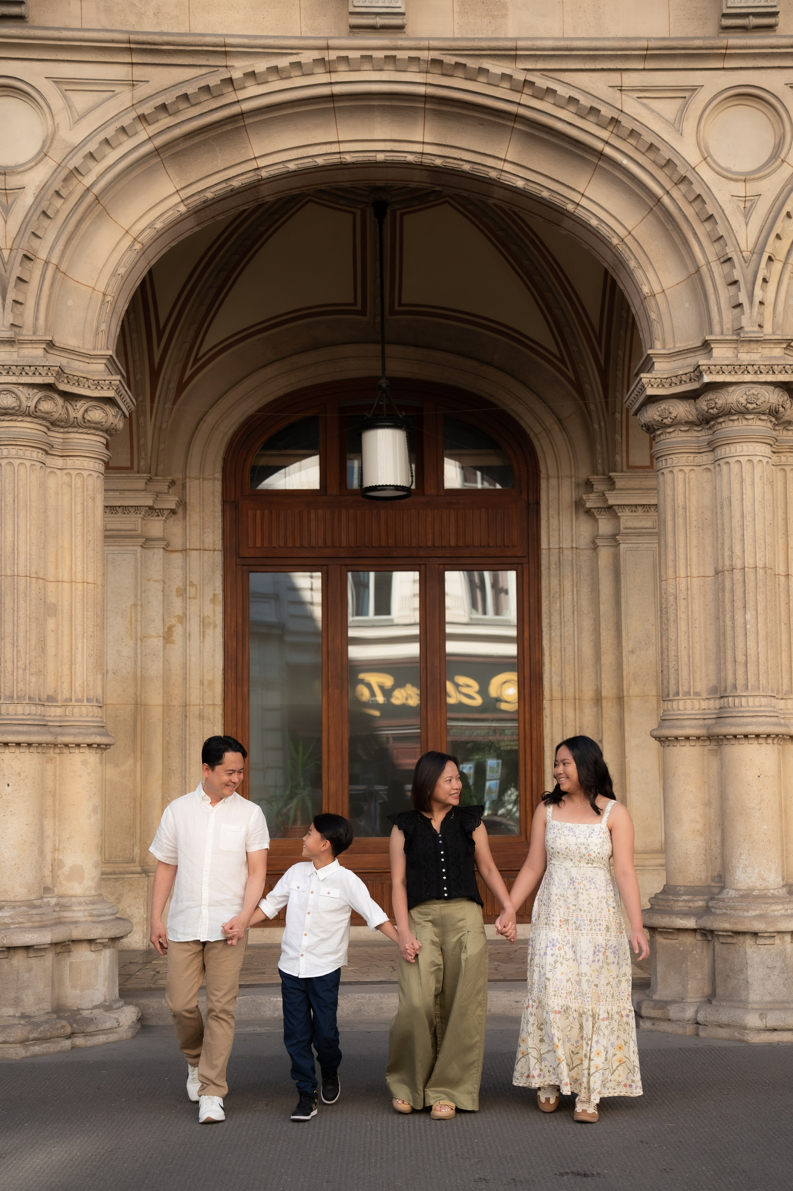 Christina & fam from USA. Photo Vienna and Bratislava