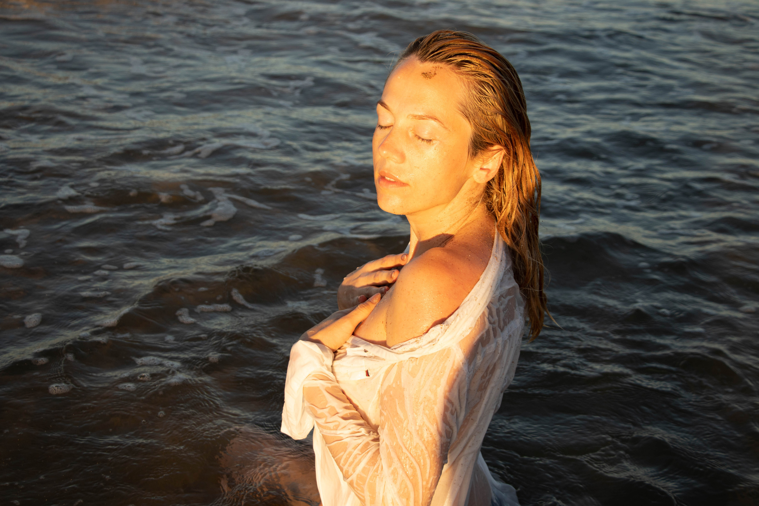 Beach photoshoot. Tatyana Van Hedent een fotograaf te Zele, Oost-Vlaanderen