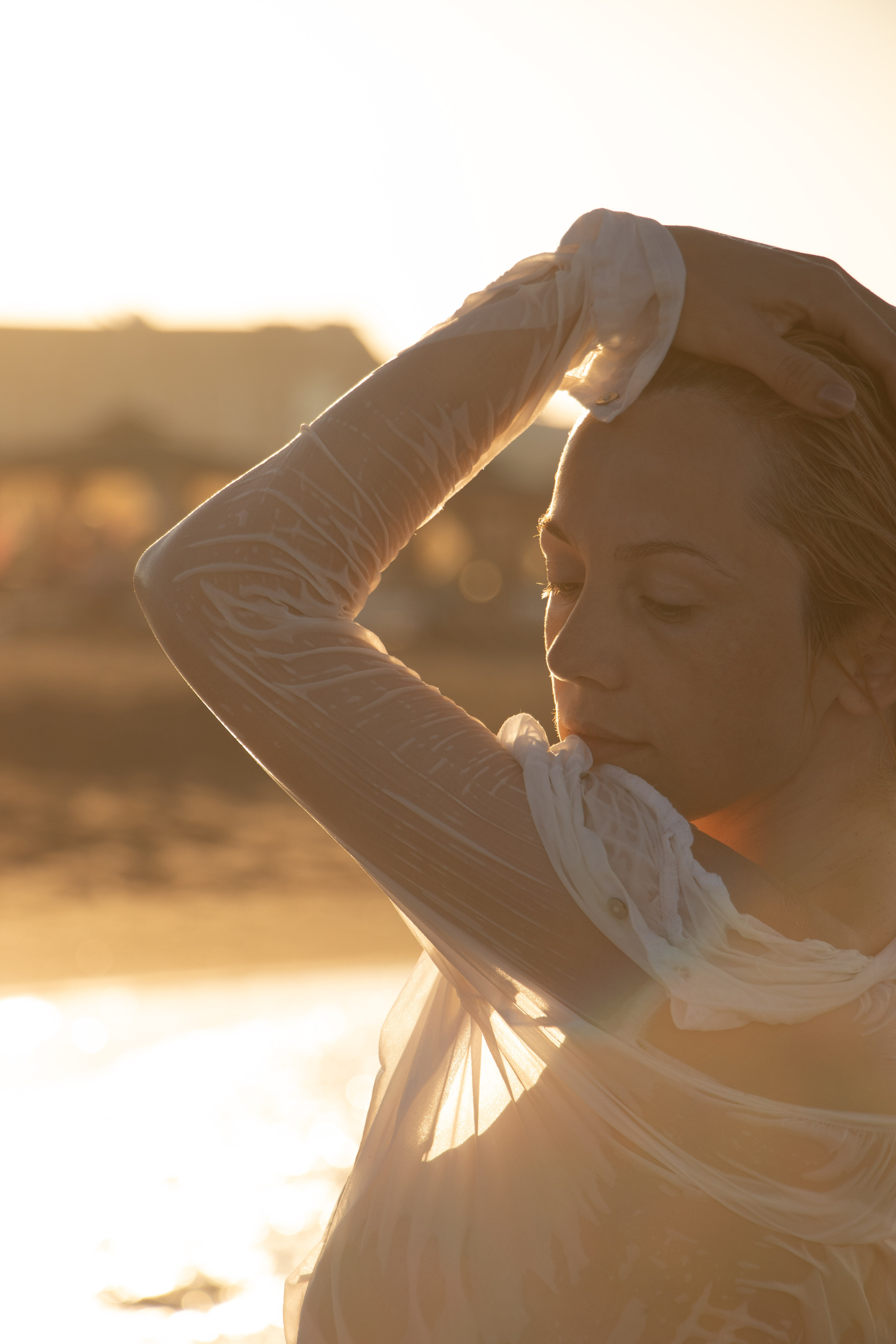 Beach. Tatyana Van Hedent een fotograaf te Zele, Oost-Vlaanderen