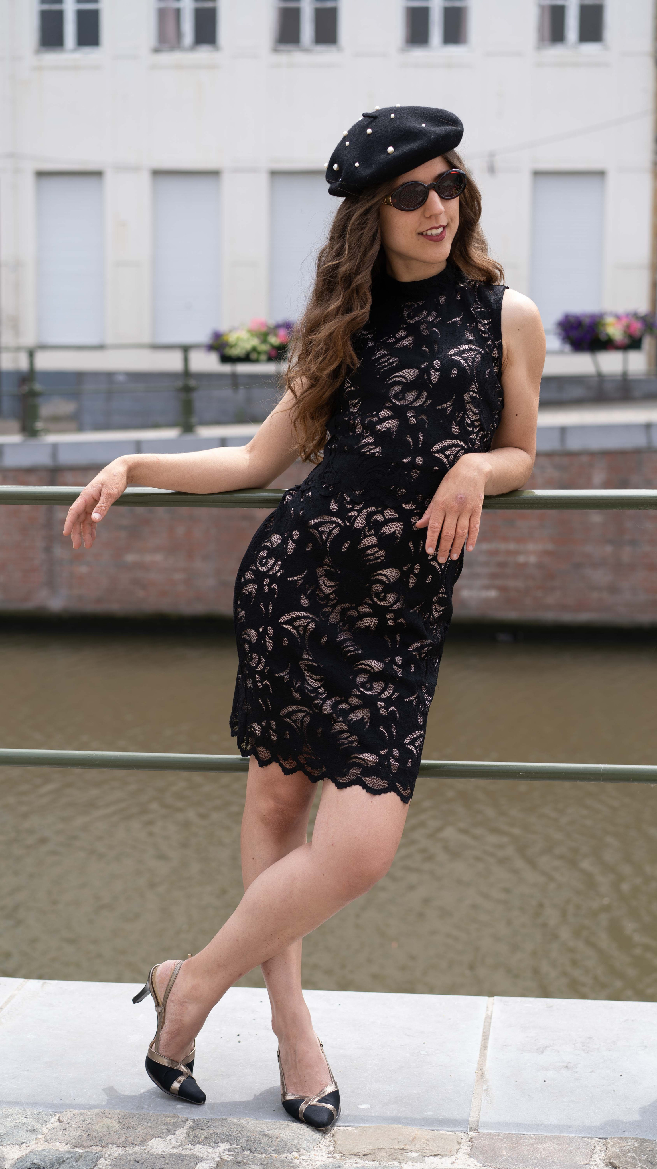 Little black dress / Gent. Tatyana Van Hedent een fotograaf te Zele, Oost-Vlaanderen