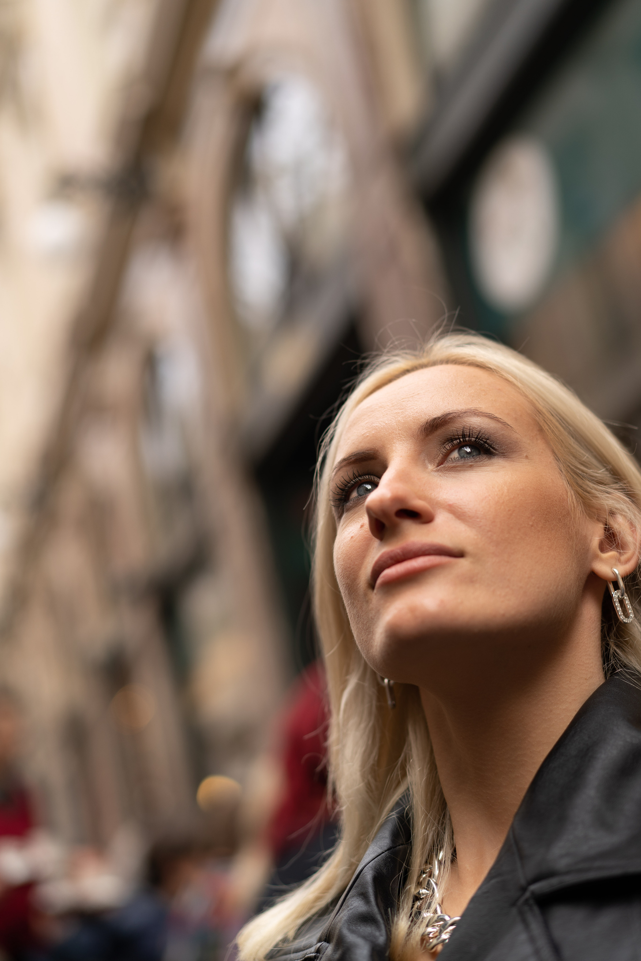 Little black dress / Brussel. Tatyana Van Hedent een fotograaf te Zele, Oost-Vlaanderen