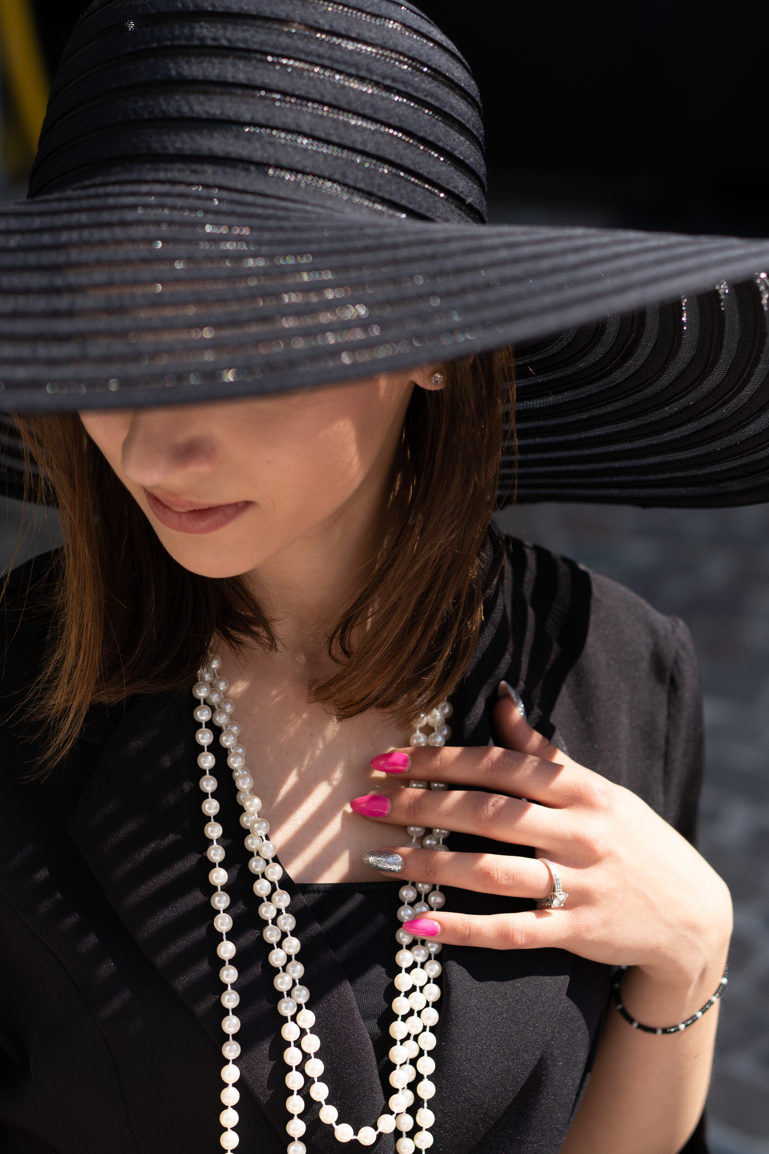 Little black dress / Antwerp. Tatyana Van Hedent een fotograaf te Zele, Oost-Vlaanderen
