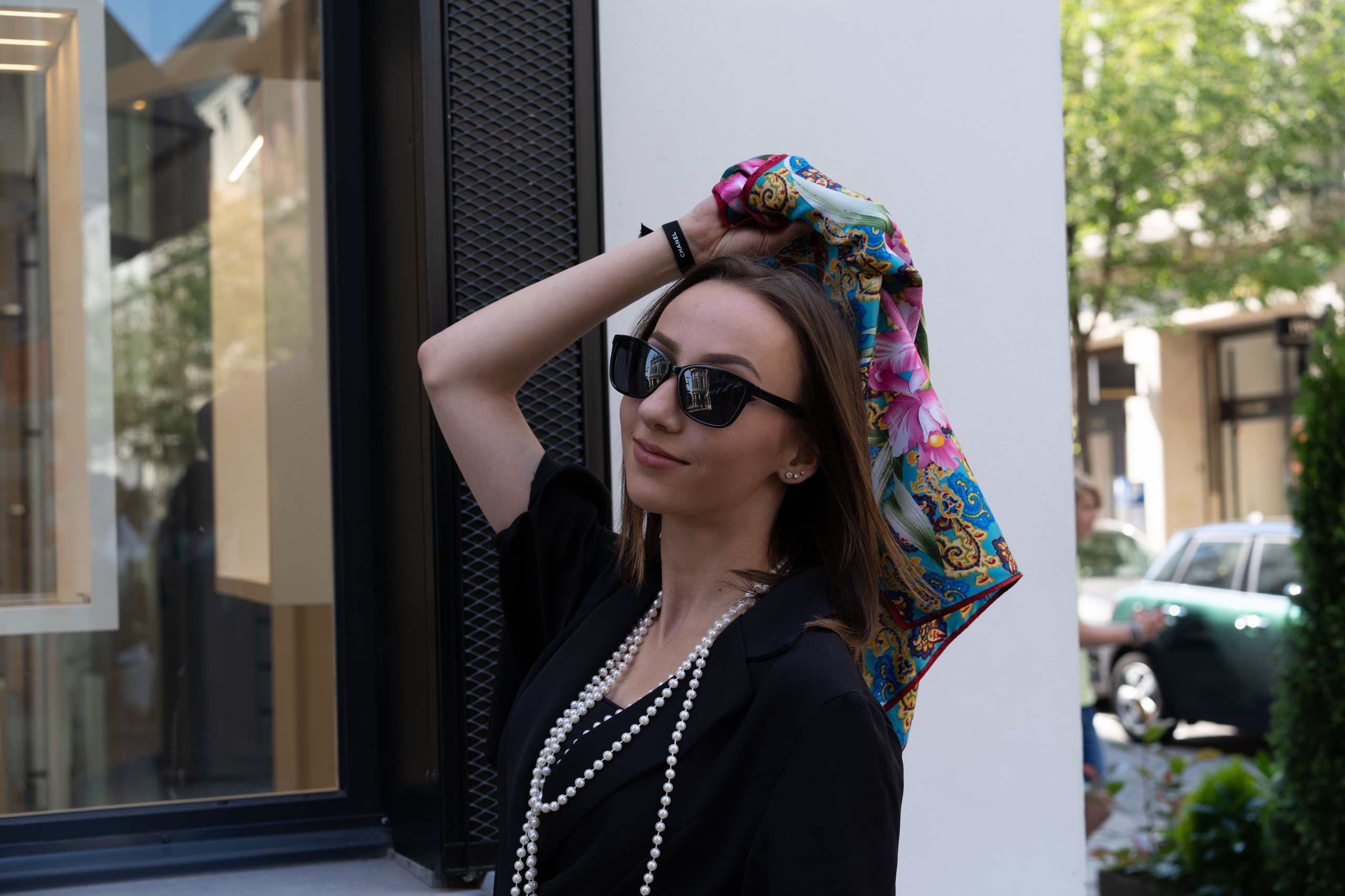 Little black dress / Antwerp. Tatyana Van Hedent een fotograaf te Zele, Oost-Vlaanderen