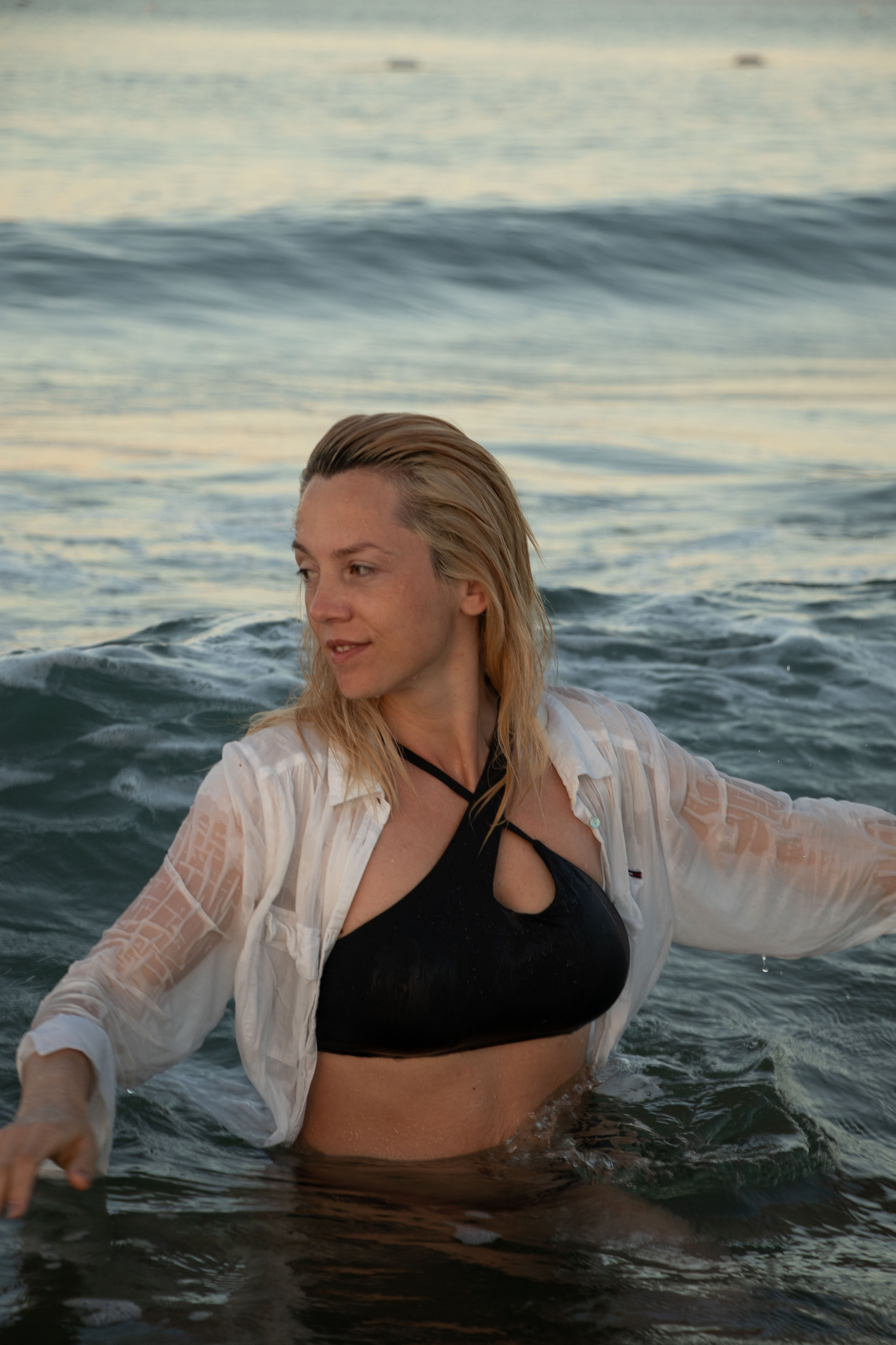 Beach photoshoot. Tatyana Van Hedent een fotograaf te Zele, Oost-Vlaanderen