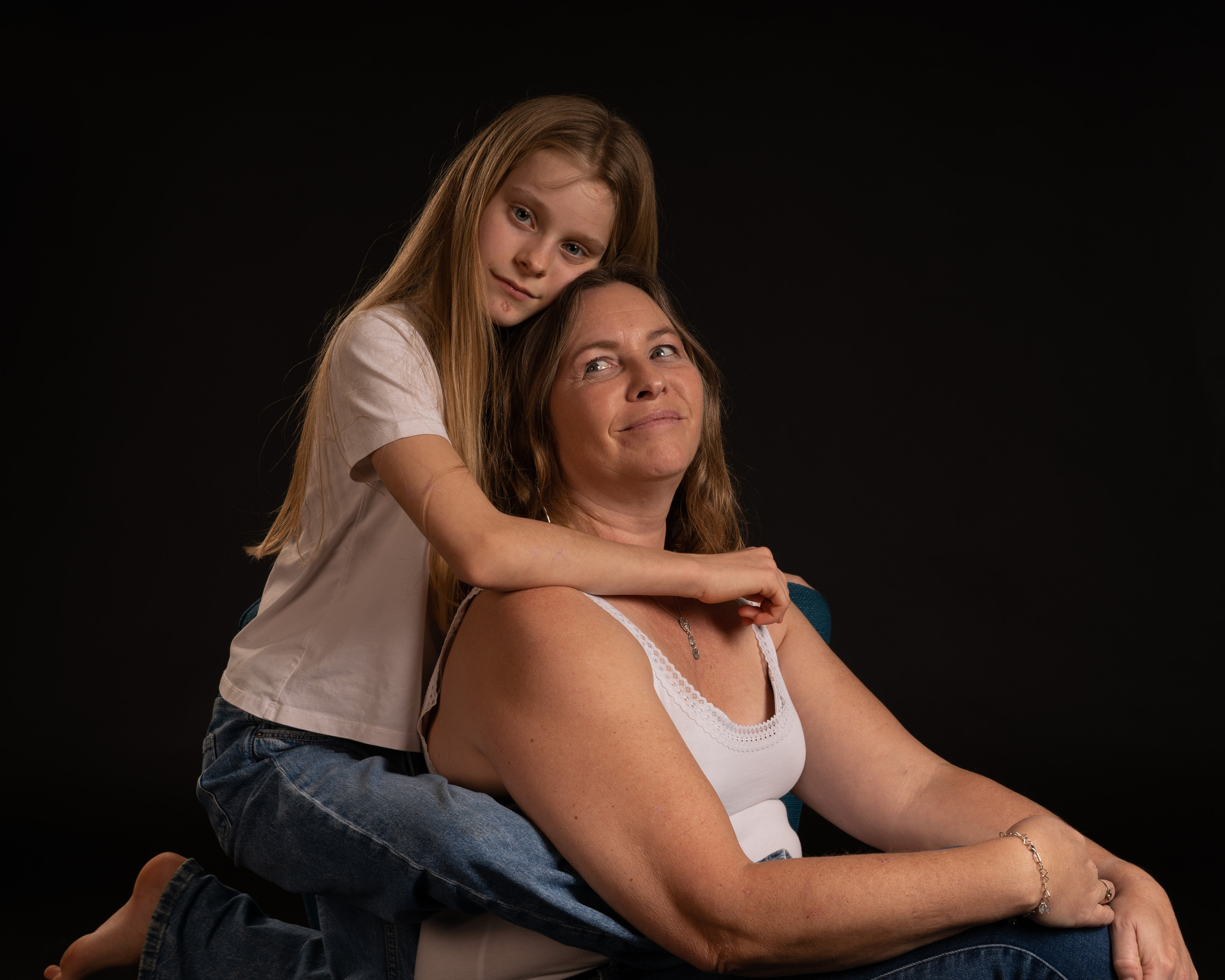 Tanja & Leandra. Tatyana Van Hedent een fotograaf te Zele, Oost-Vlaanderen