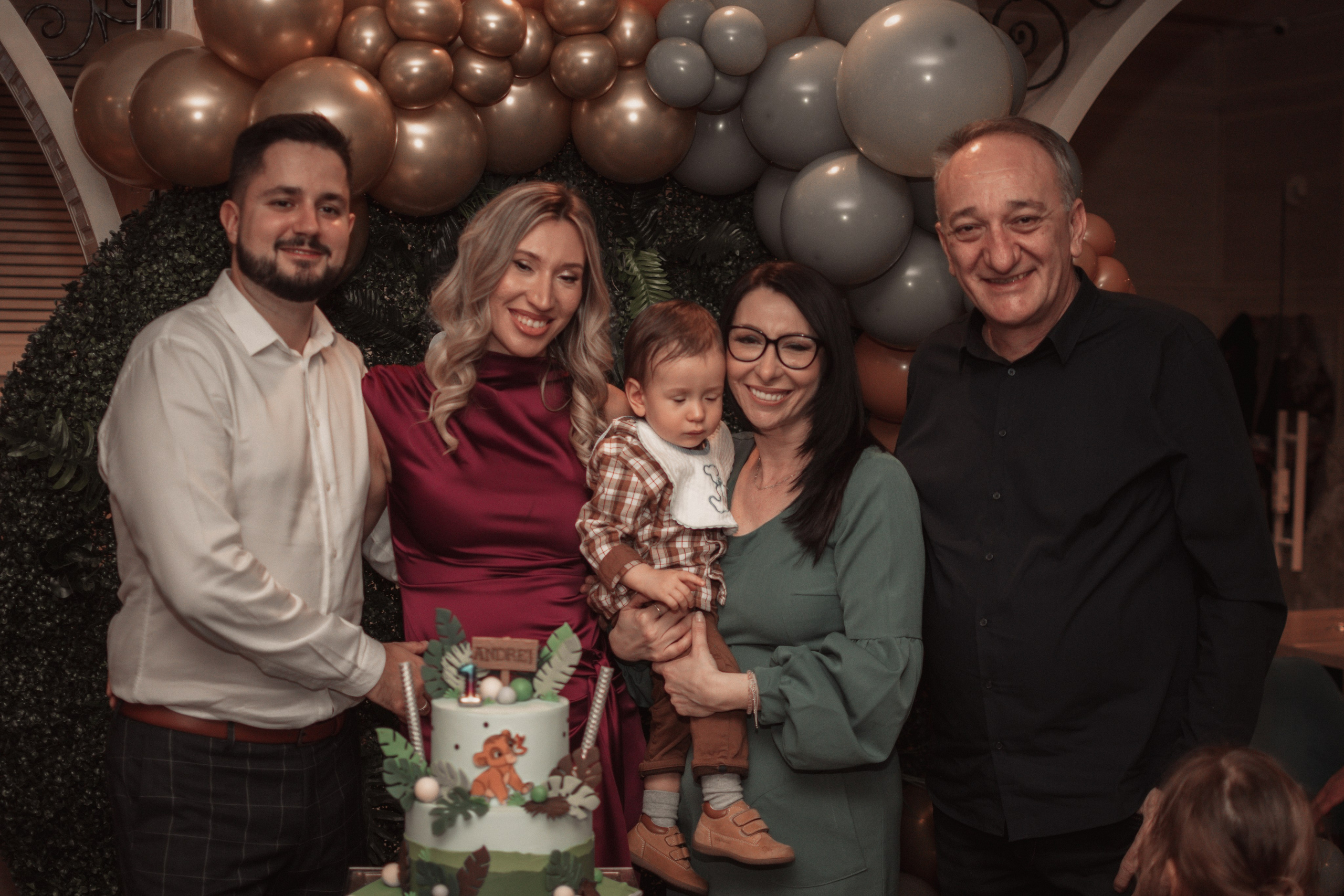 Andrej, krštenje i rođendan. BambinaaPhotography