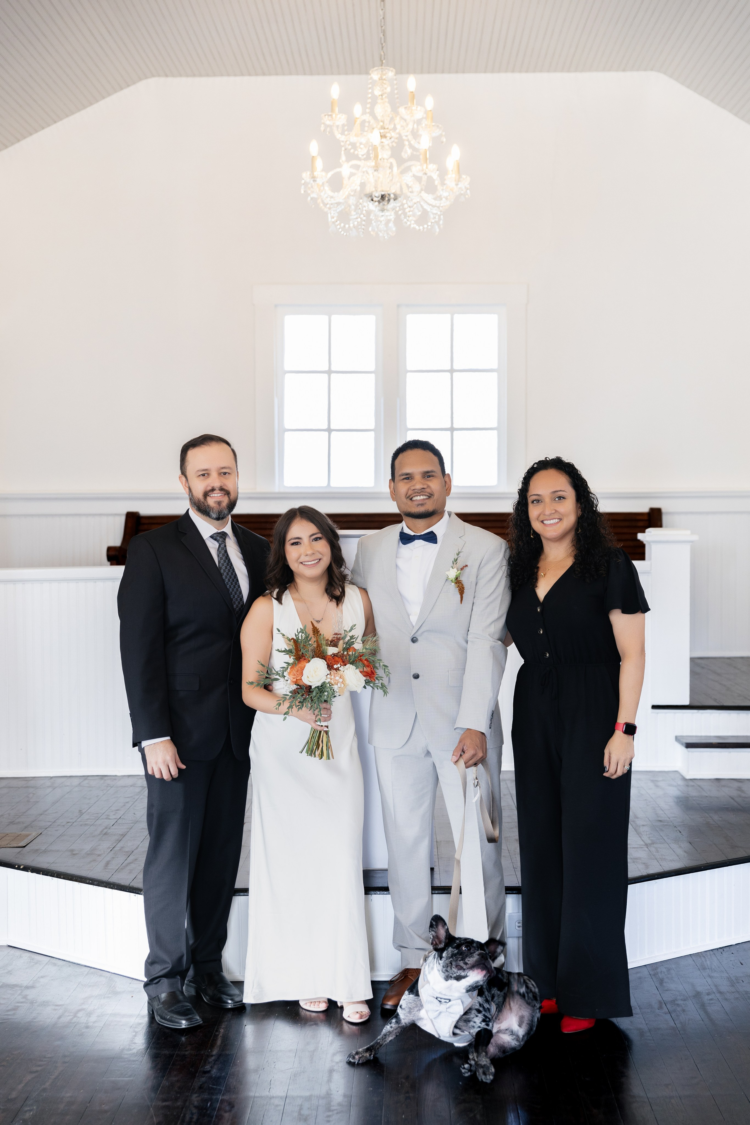 Micro wedding of Leslie and Garrick. Winter Park. Photographer Anastasia Nagibina