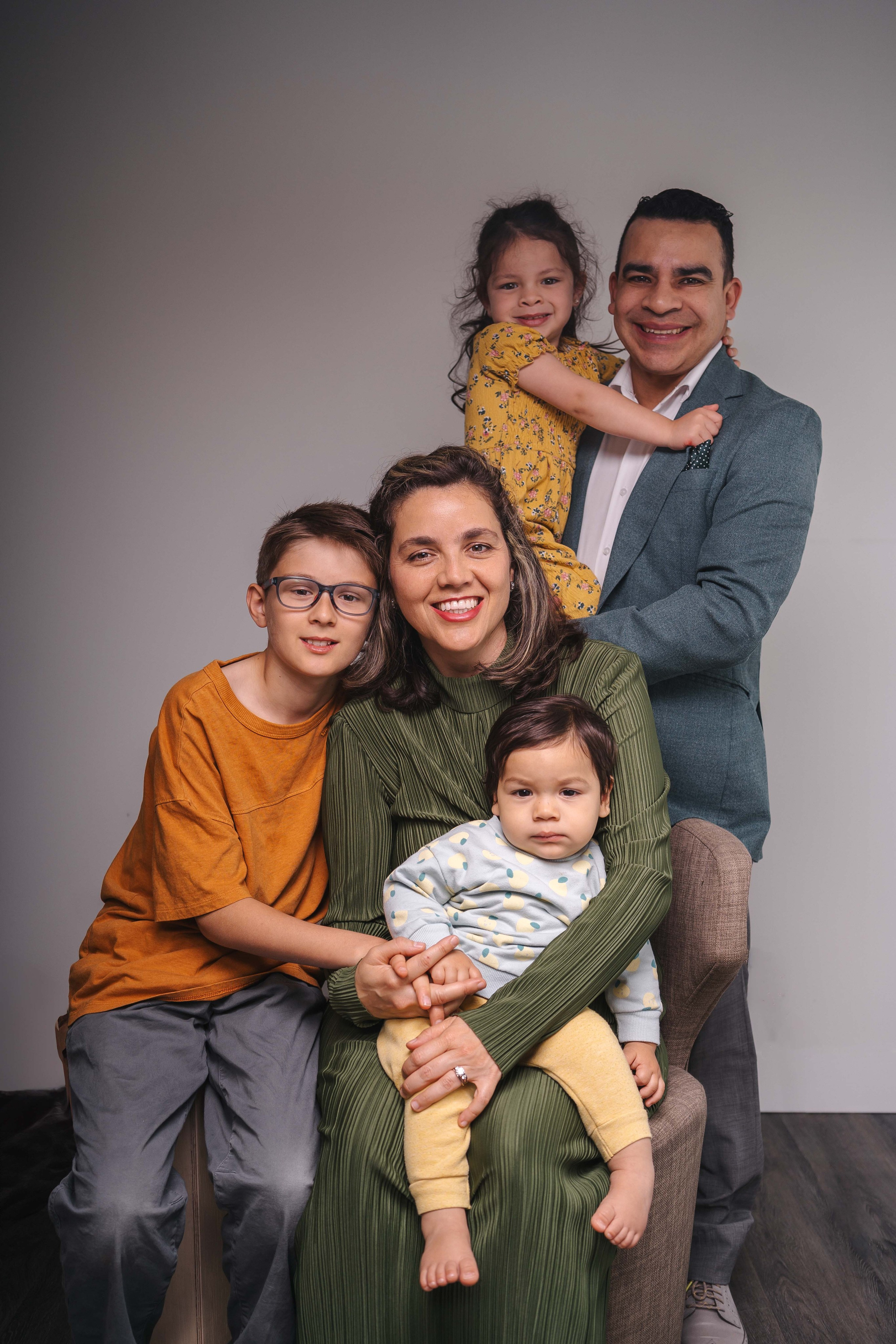 Studio Family Photography Burnaby Vancouver