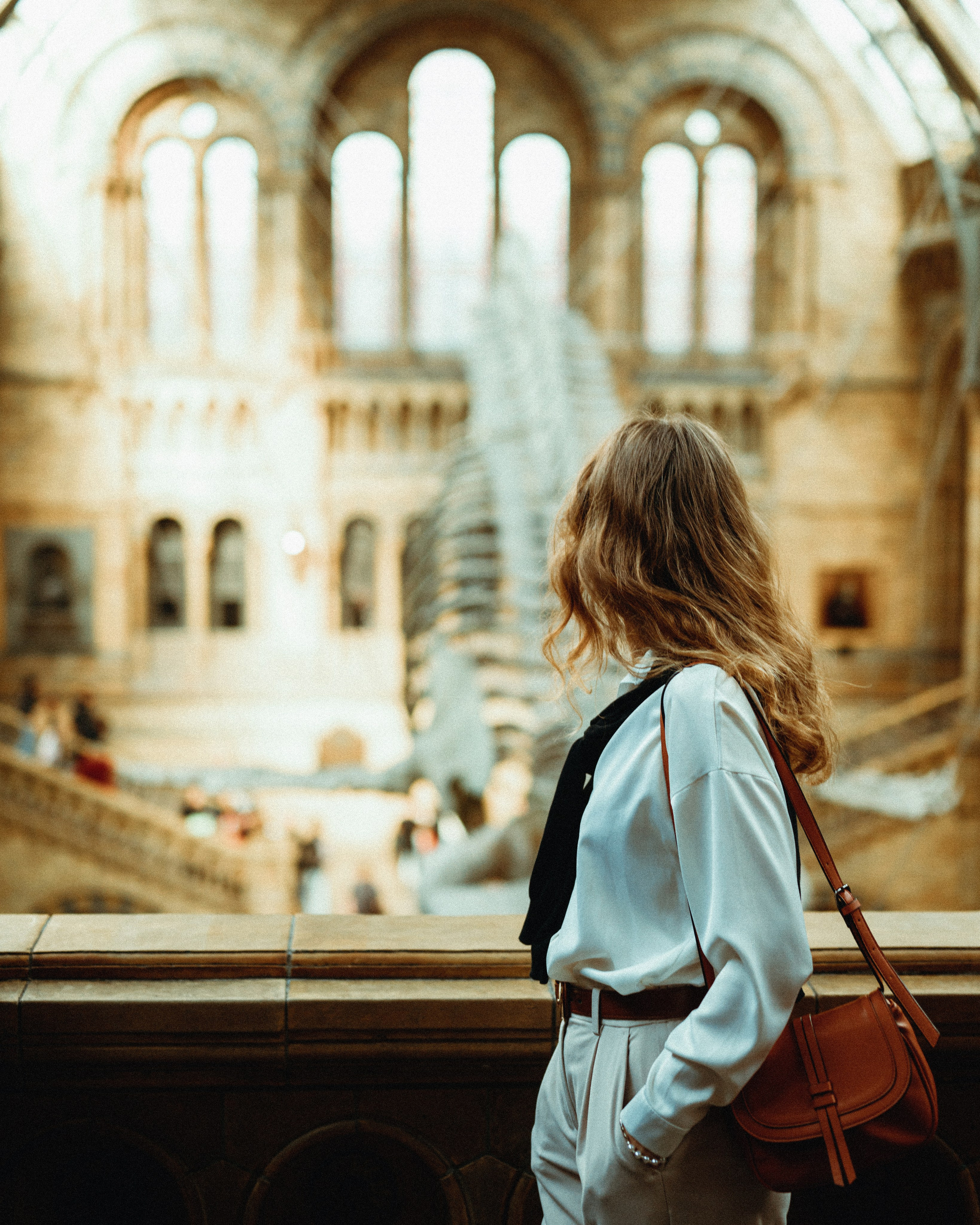 Natural History Museum photoshoot in Dark Academia style. Moth & Moss Photography