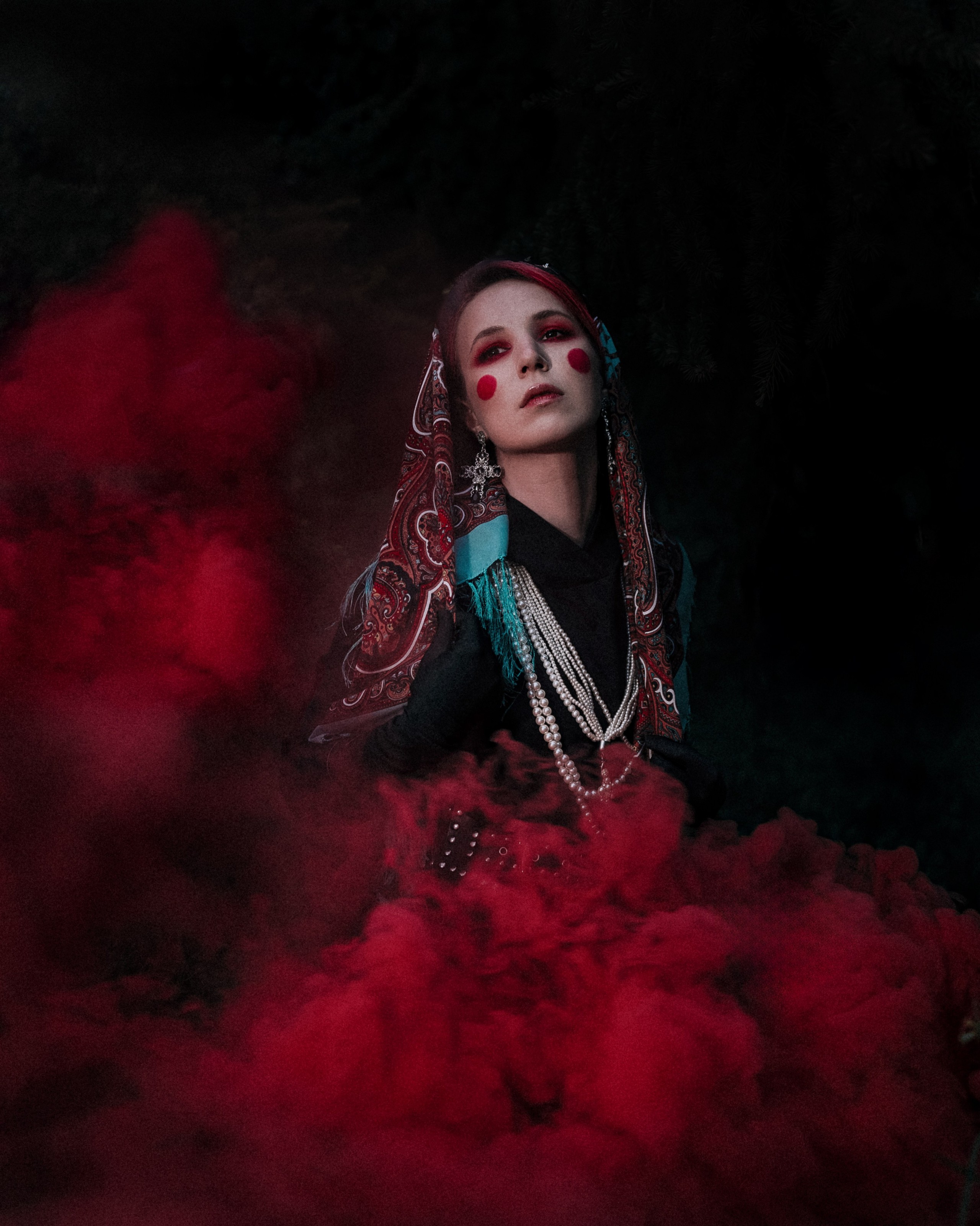 Dark Slavic Fairy-tale in Fir Trees. Moth & Moss Photography