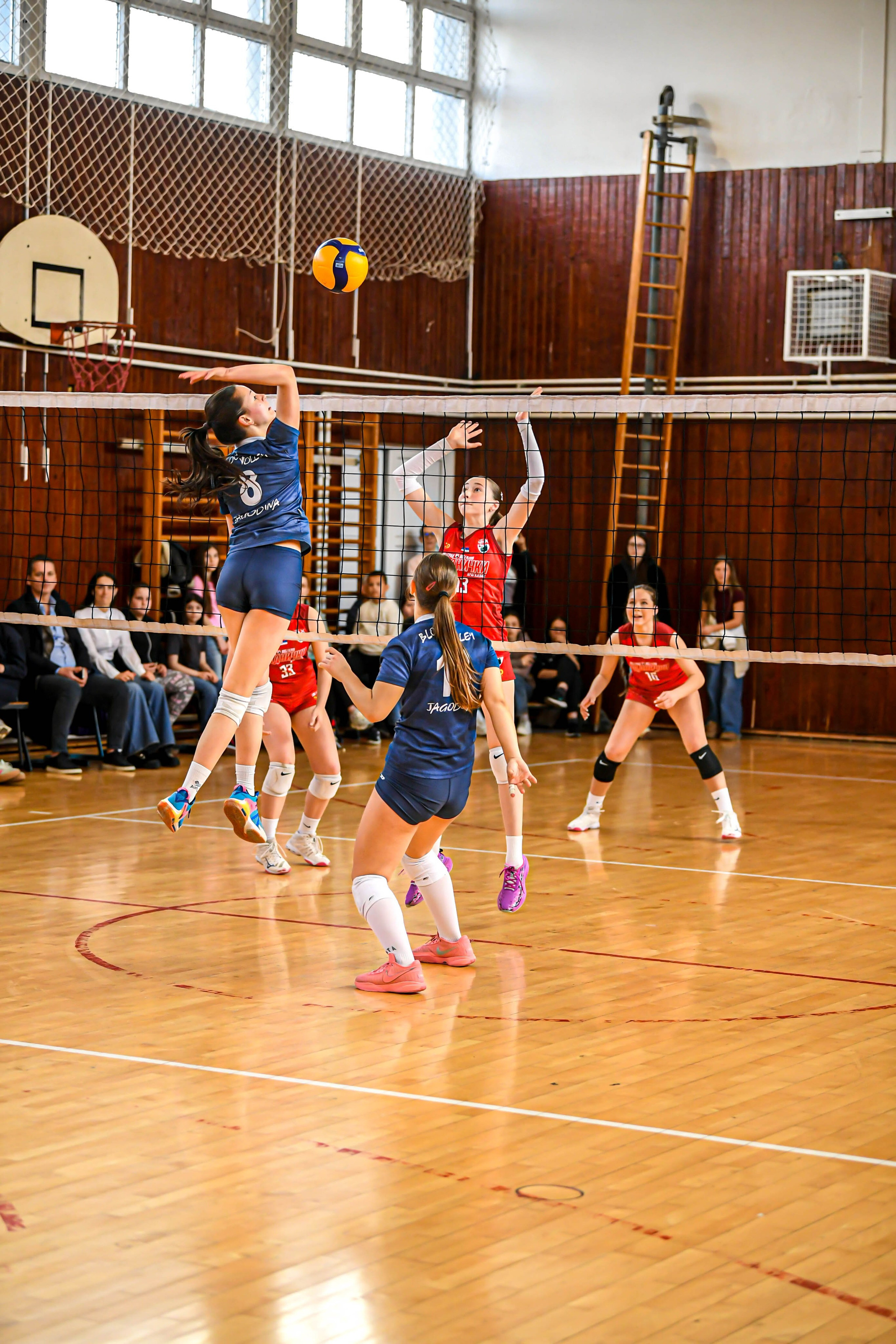 Odbojka 22.03.  Radnicki KG — BlockVolley JAG. Foto Simic Jagodina