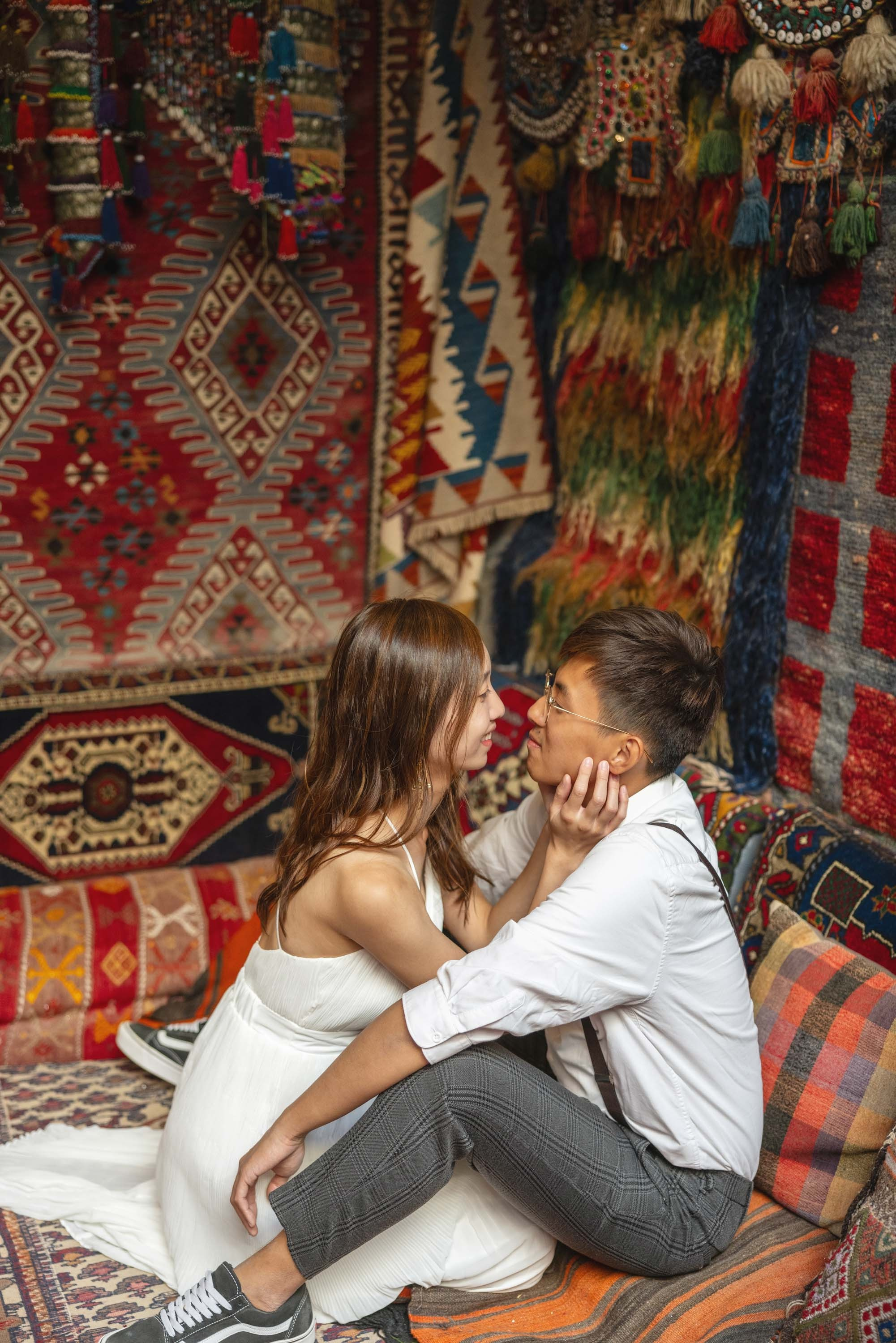 Couple photo shoot in Cappadocia. Julia Ganch I Fashion Wedding Photography I Cappadocia Turkey