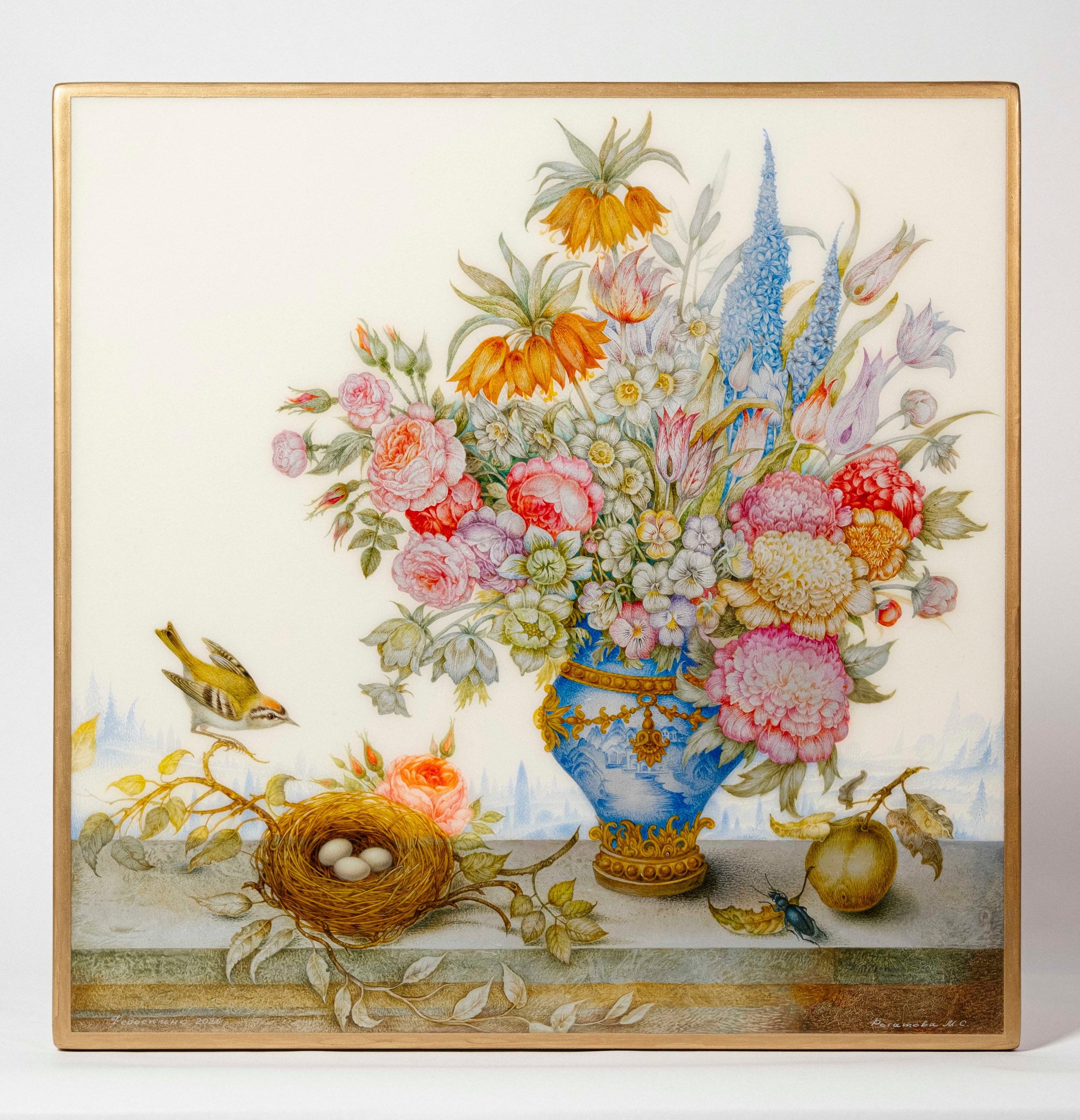 Still Life with a Nest. Marina Rogatova