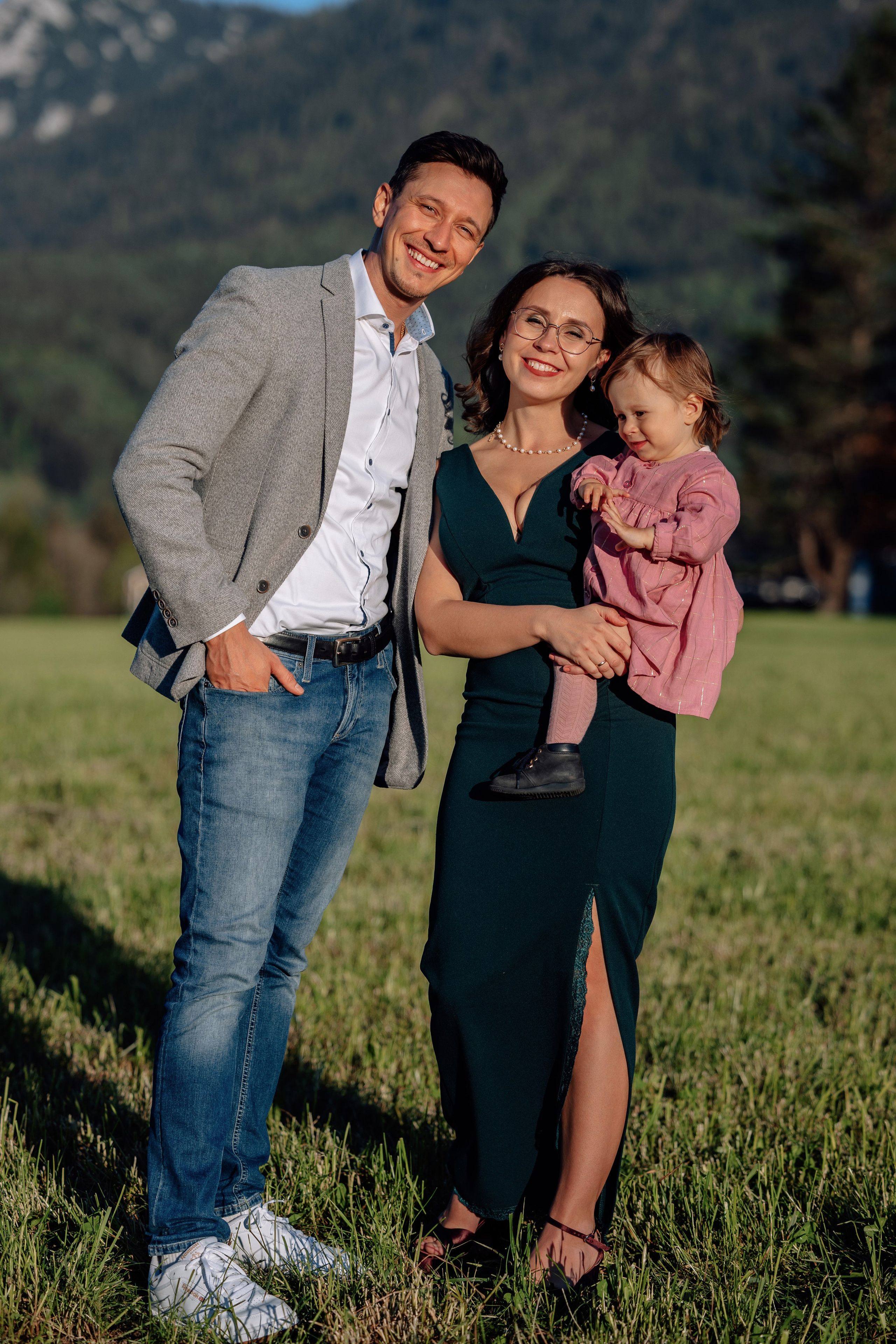 In der Nähe der Berge (bei Ruhpolding). Hochzeitsfotograf München Taufe Familienfotograf Tanja Mauke
