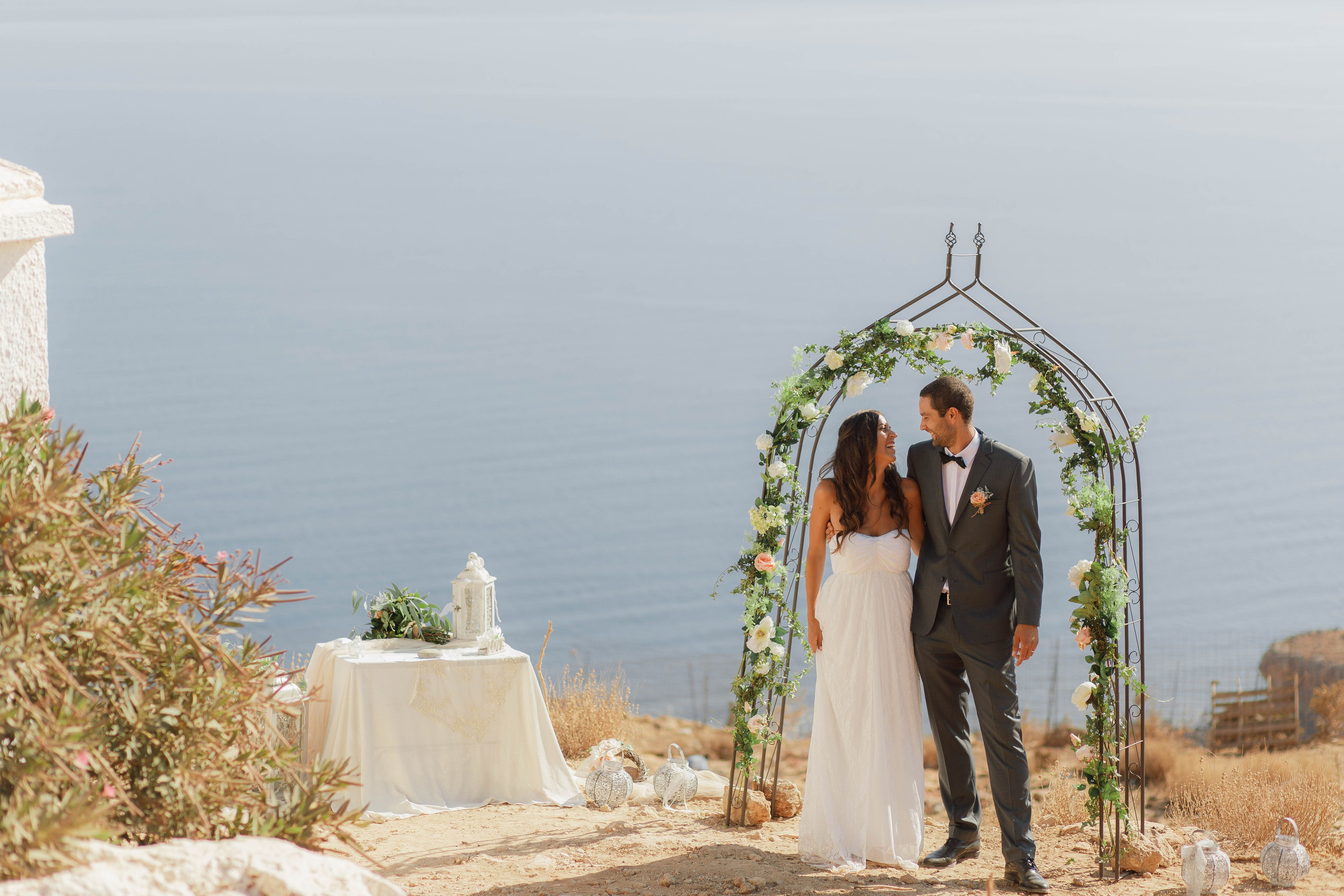 Marino & Steffi, Crete. Denny Savon — Photographer in Santorini | Weddings, Love Stories & Flying Dress