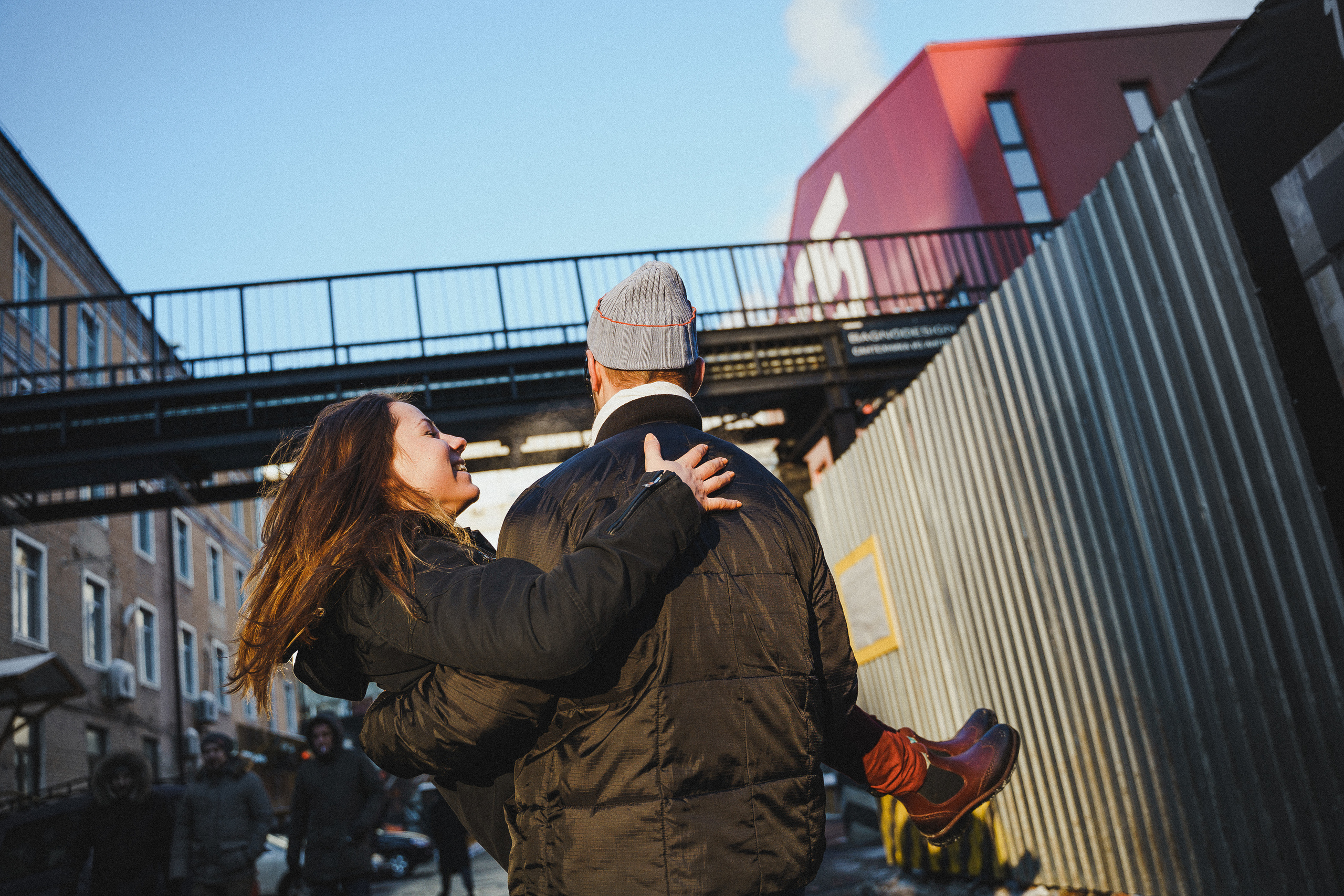 Зимняя love-story фотосессия в Москве
