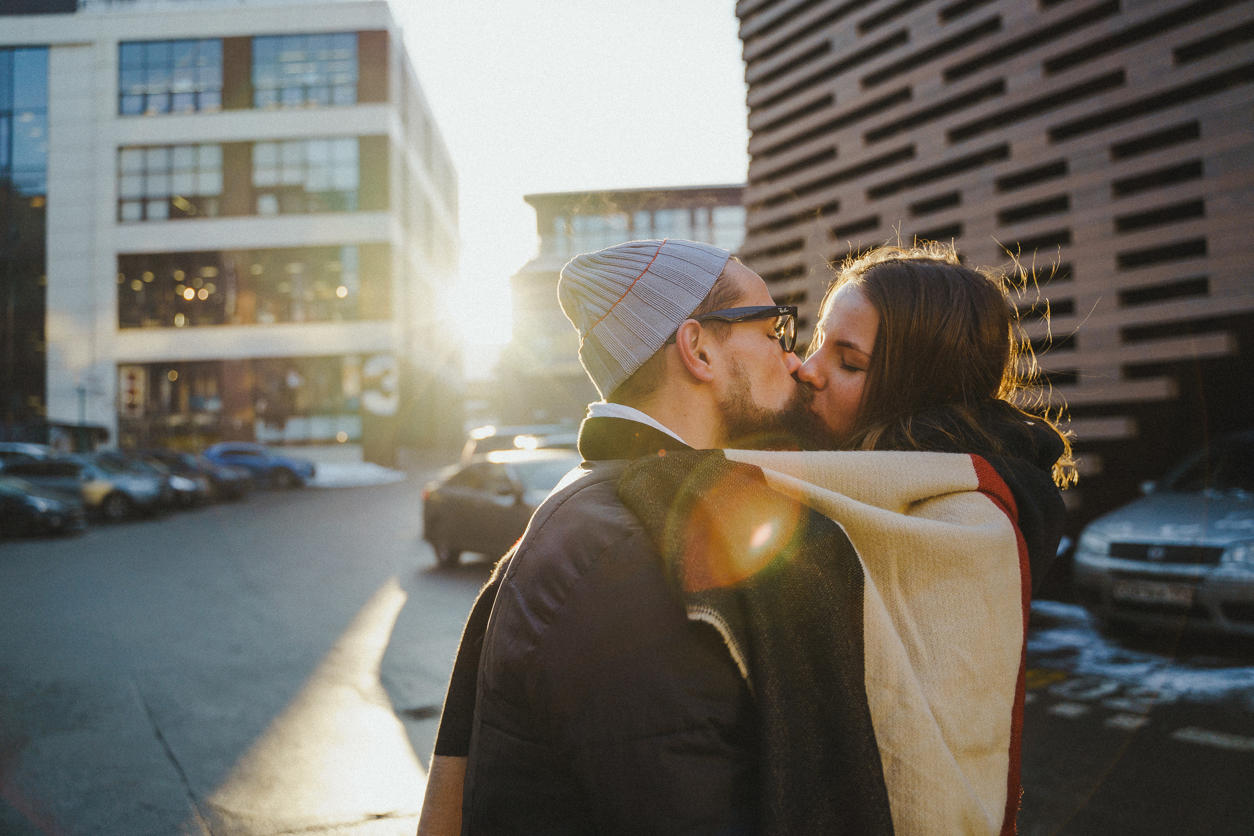 Зимняя love-story фотосессия в Москве