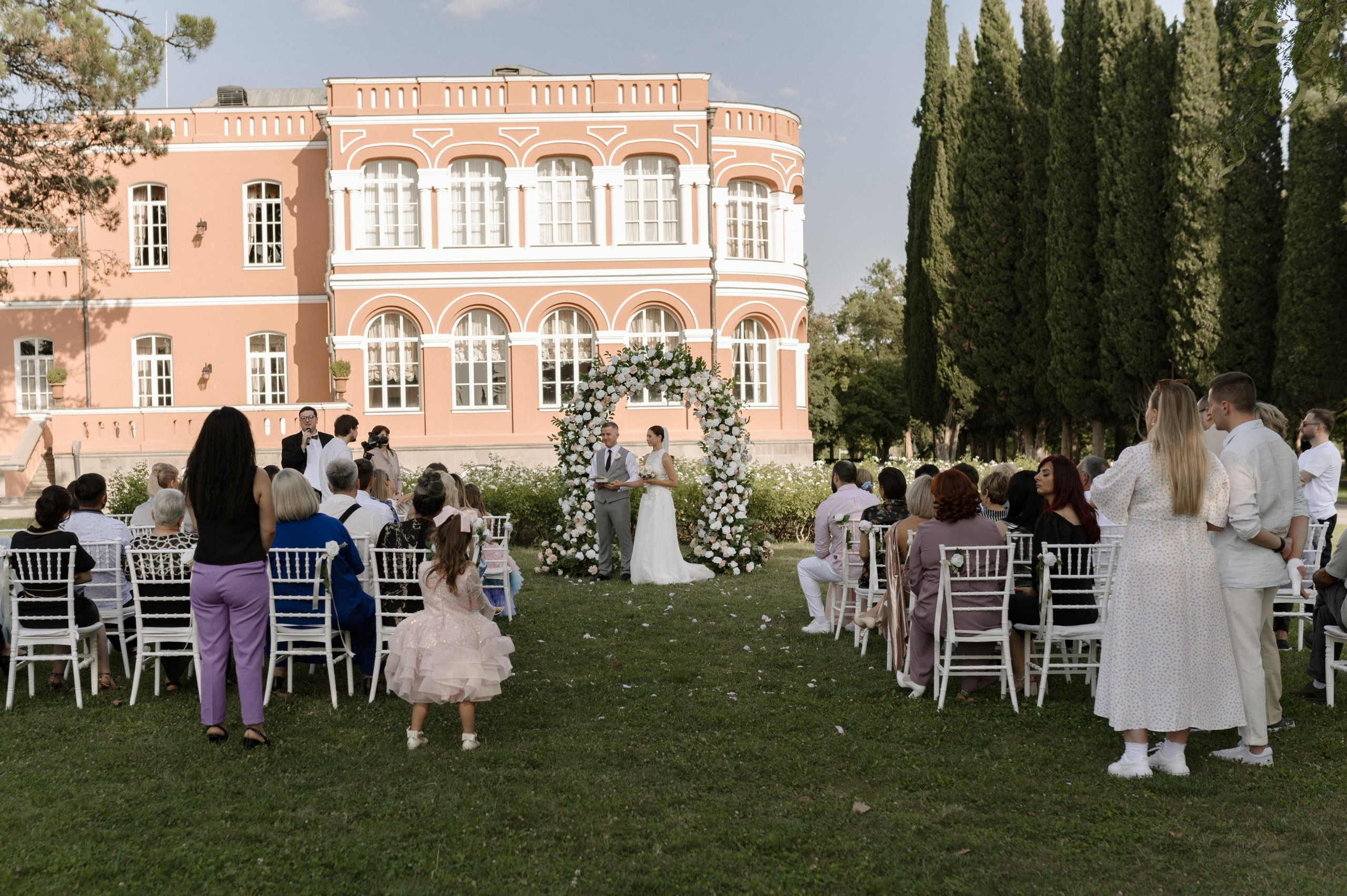 Wedding at Chateau Mukhrani L’Orangerie. Art Event Studio — Wedding in Georgia 💜