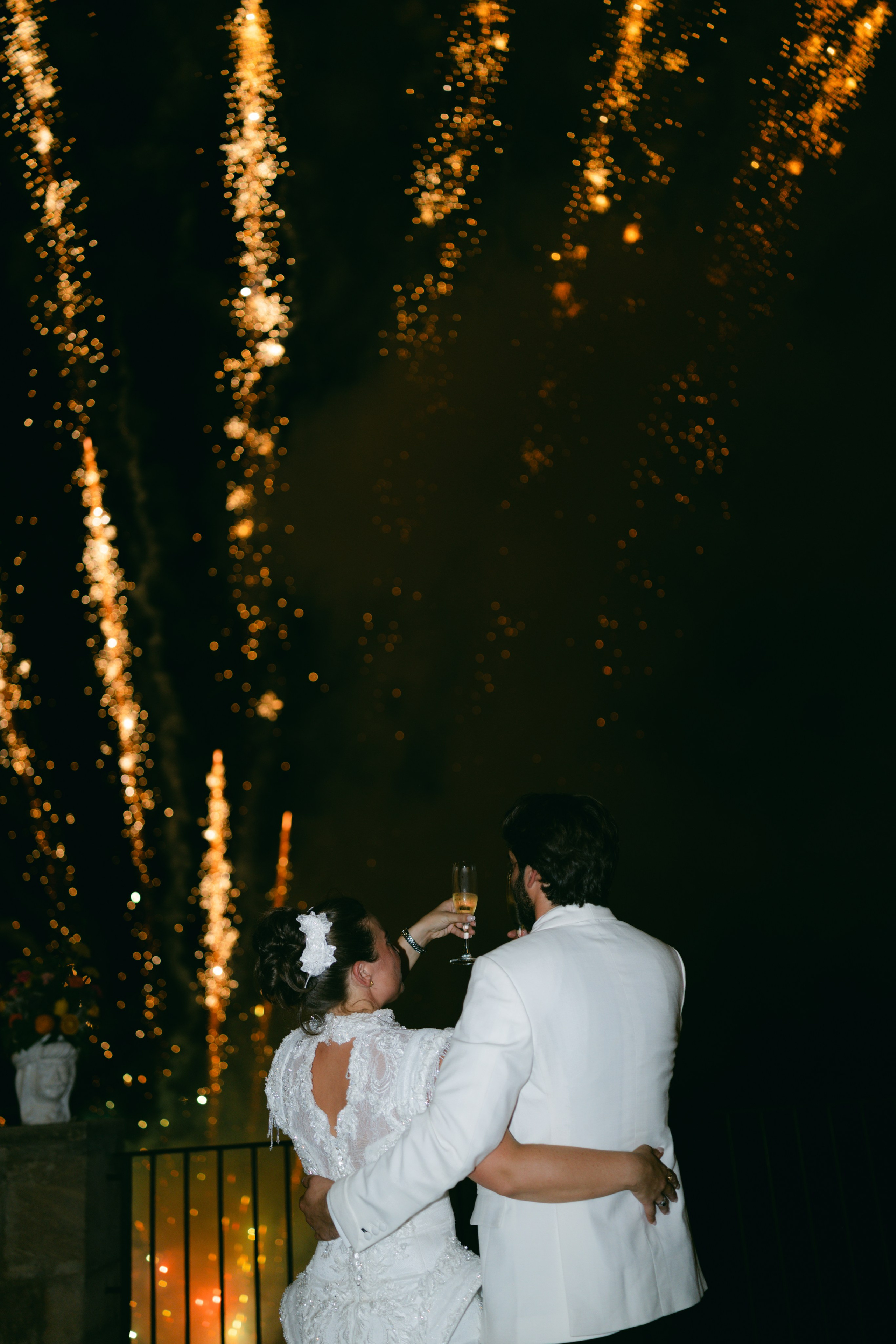 Wedding in Italy, sicily at castello lanza di banciforte on 35mm film and digital