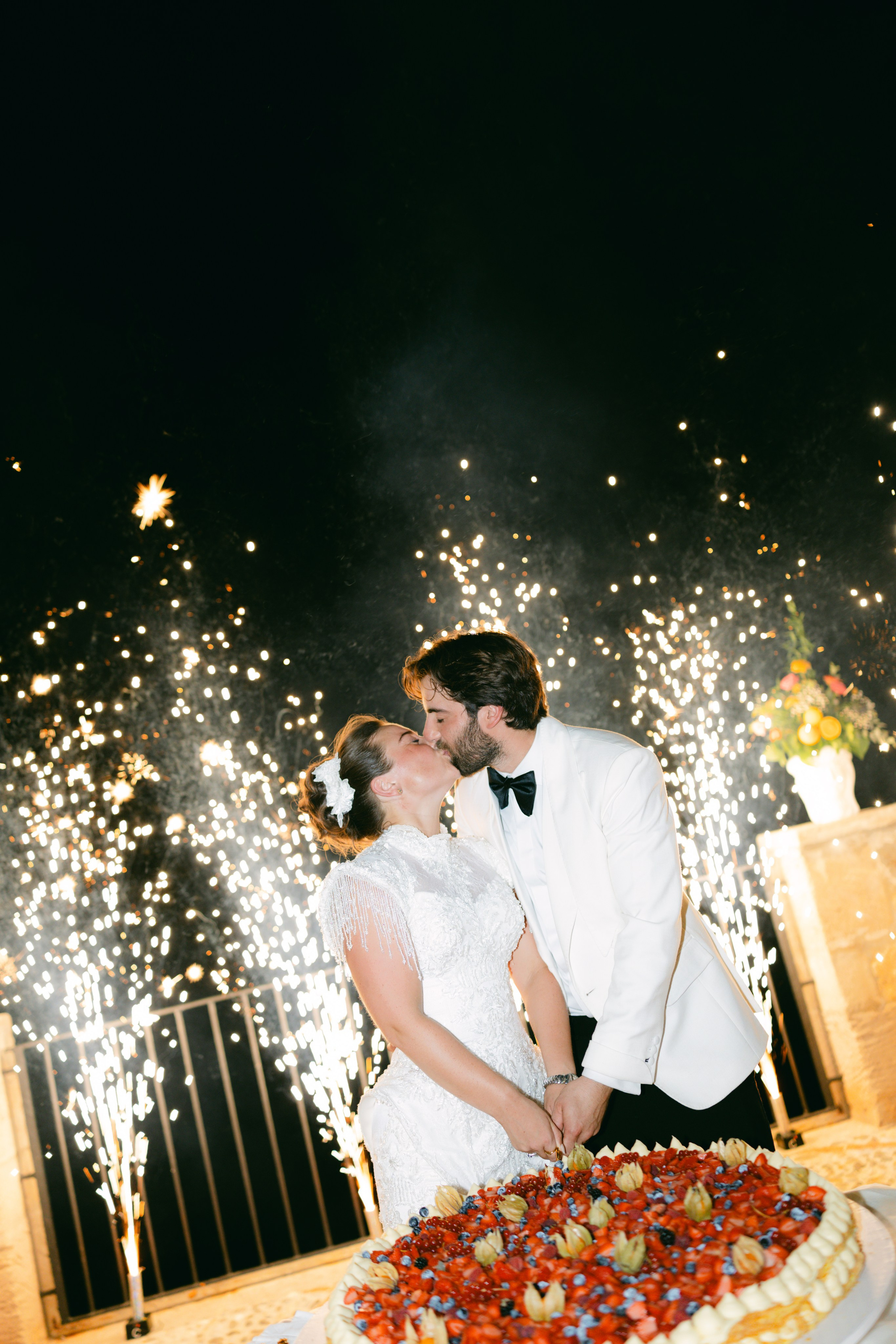 Wedding in Italy, sicily at castello lanza di banciforte on 35mm film and digital