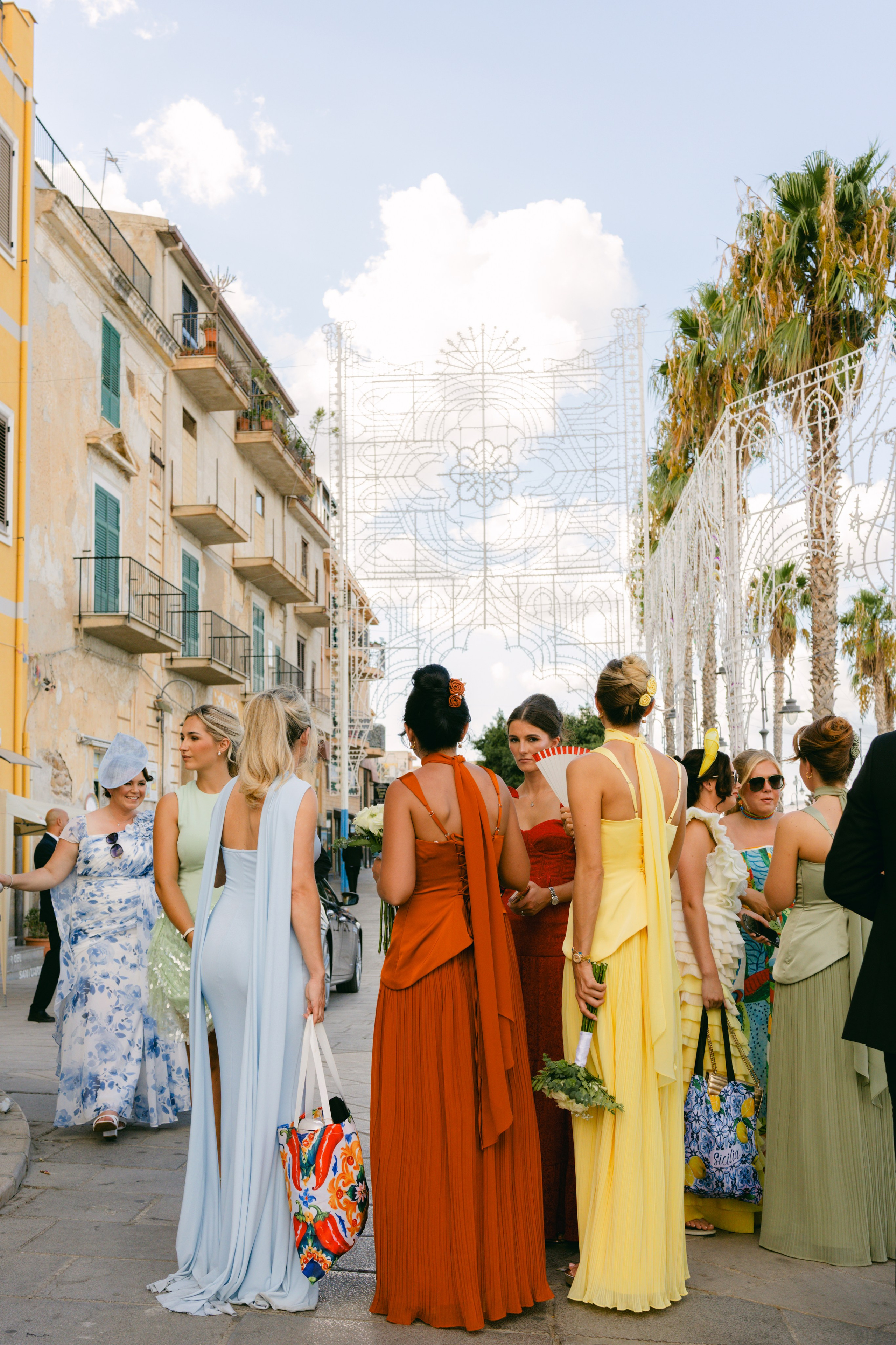 Wedding in Italy, sicily at castello lanza di banciforte on 35mm film and digital
