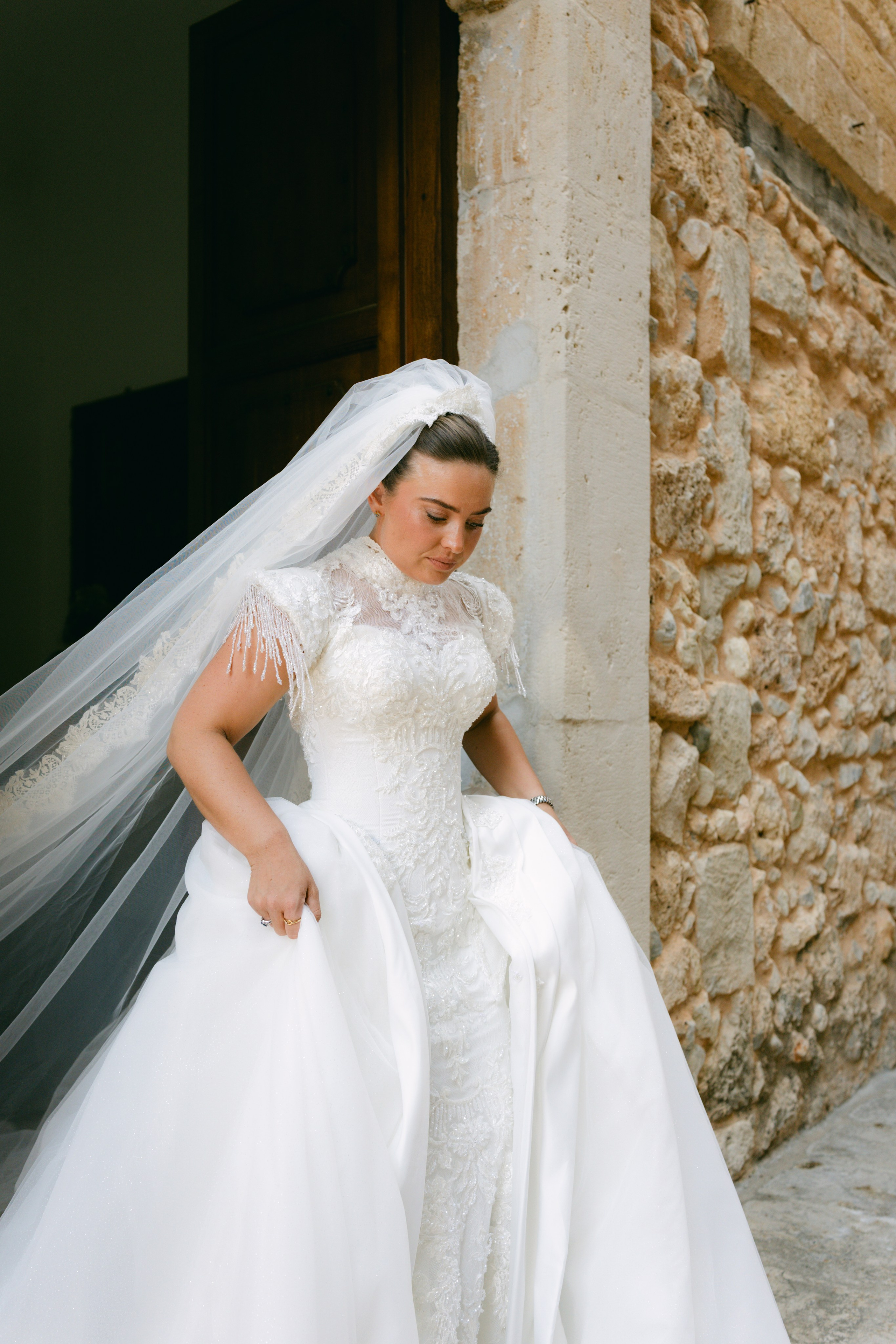 Wedding in Italy, sicily at castello lanza di banciforte on 35mm film and digital