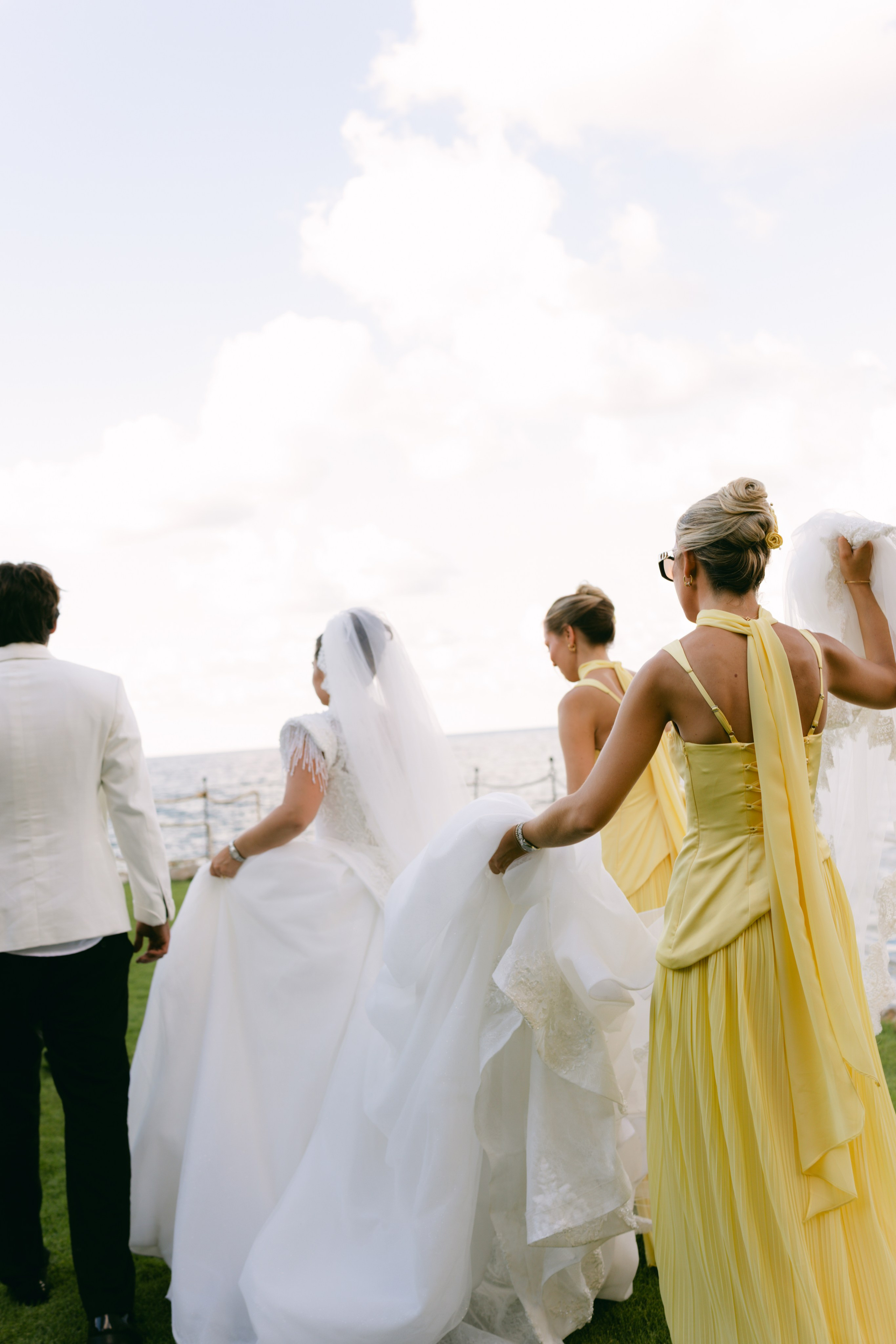 Wedding in Italy, sicily at castello lanza di banciforte on 35mm film and digital