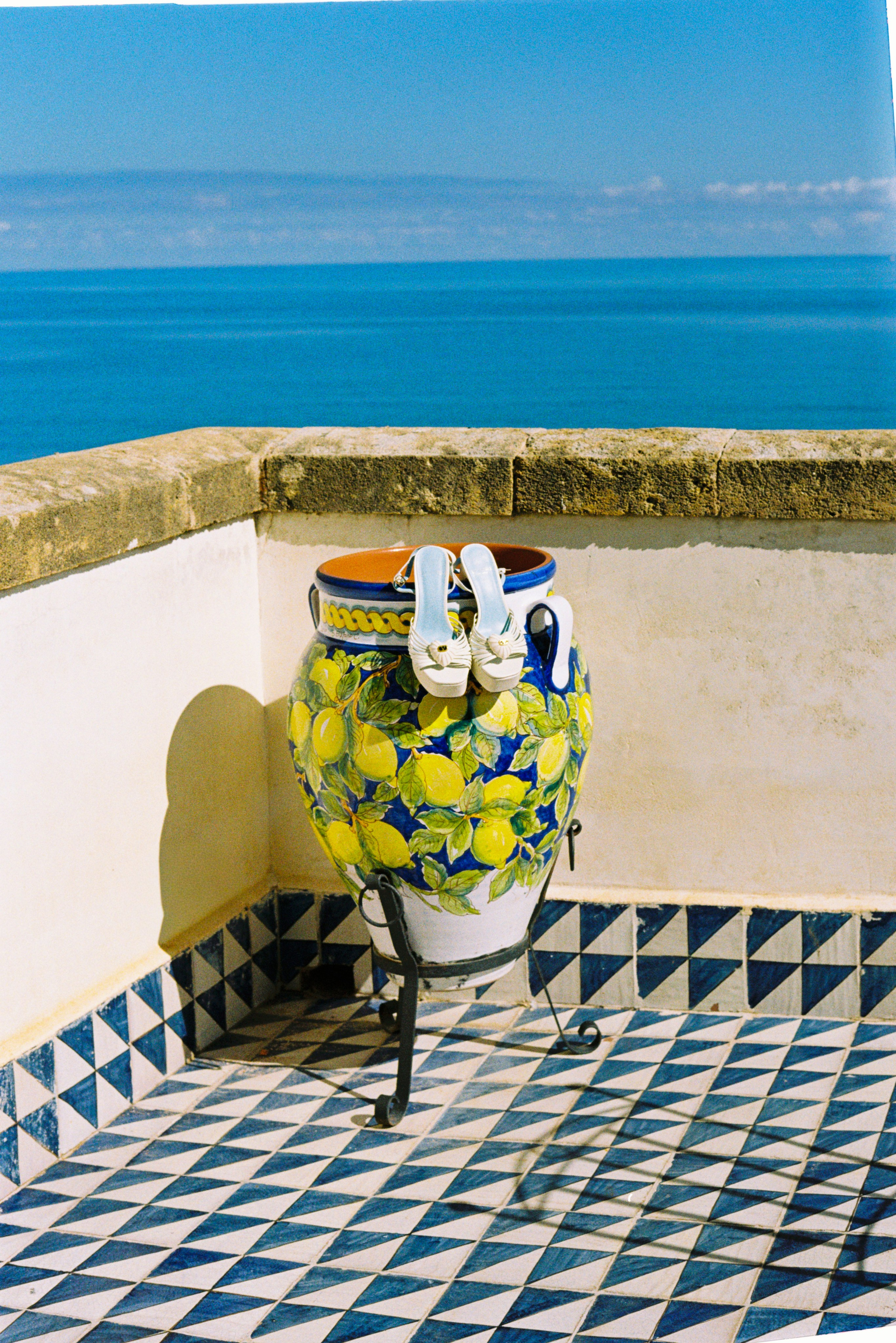 Wedding in Italy, sicily at castello lanza di banciforte on 35mm film and digital