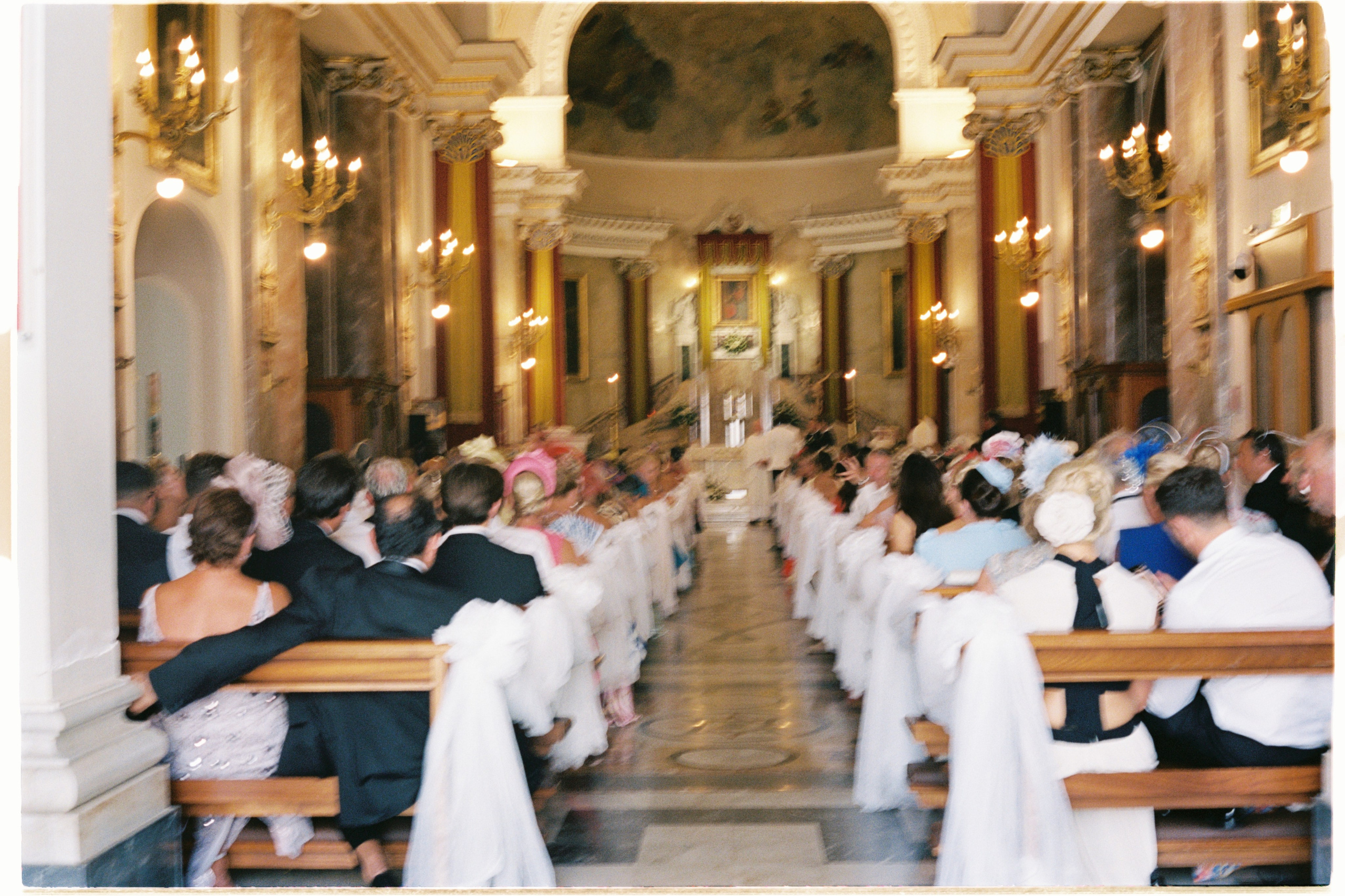 Wedding in Italy, sicily at castello lanza di banciforte on 35mm film and digital