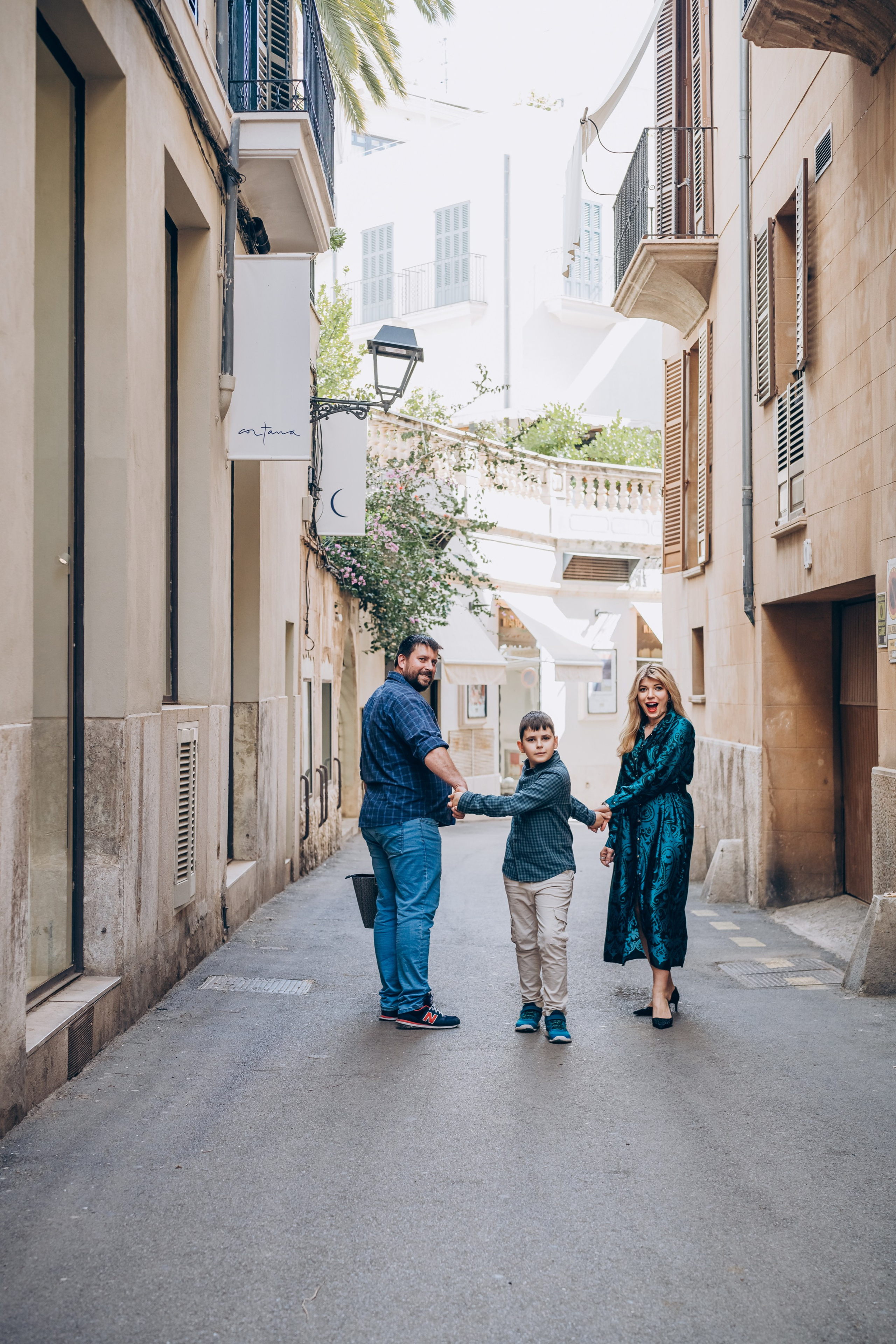 Alena"s walk. Photographer in Mallorca