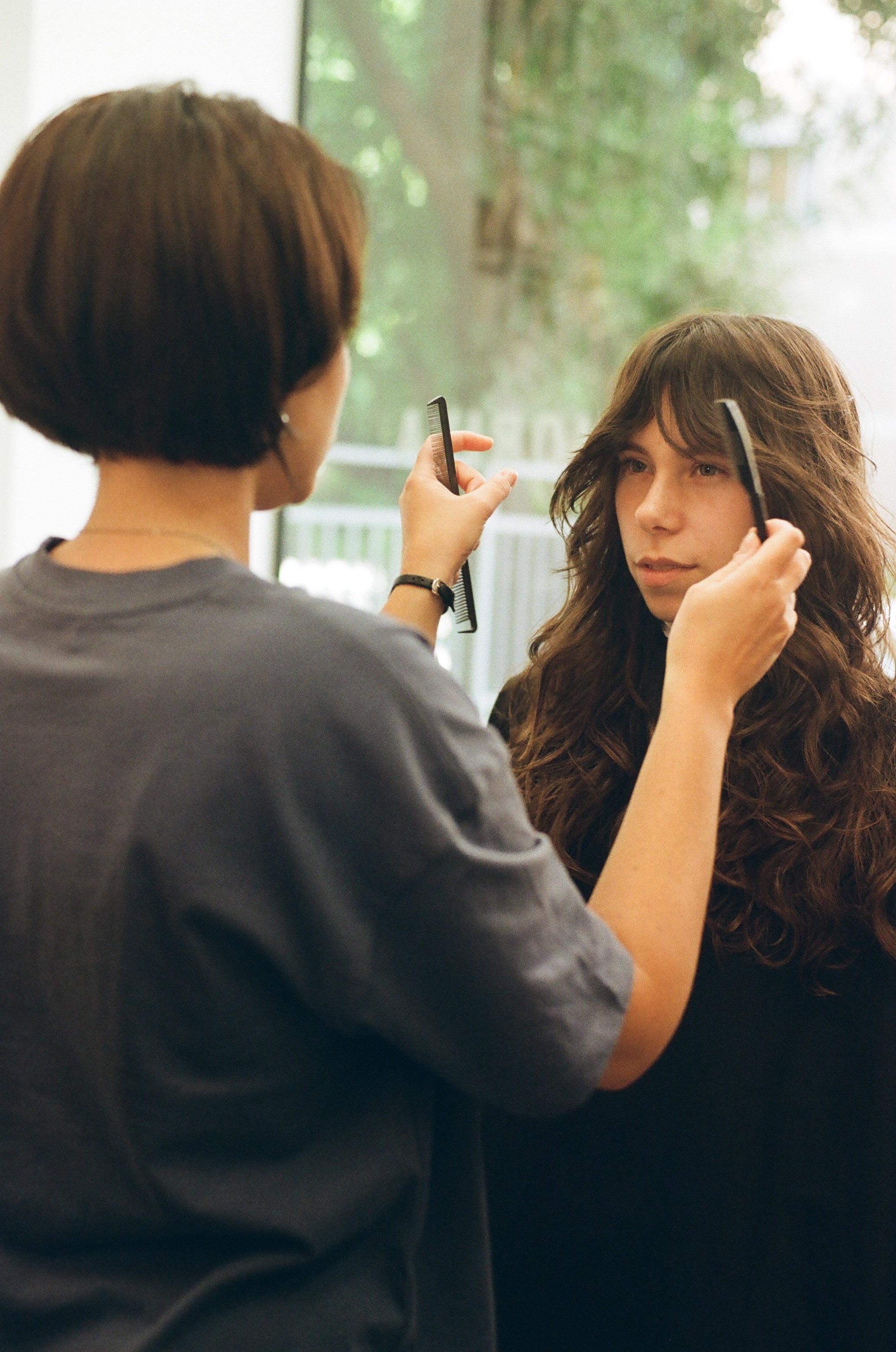 Master class “Haircut”. Film portrait photographer