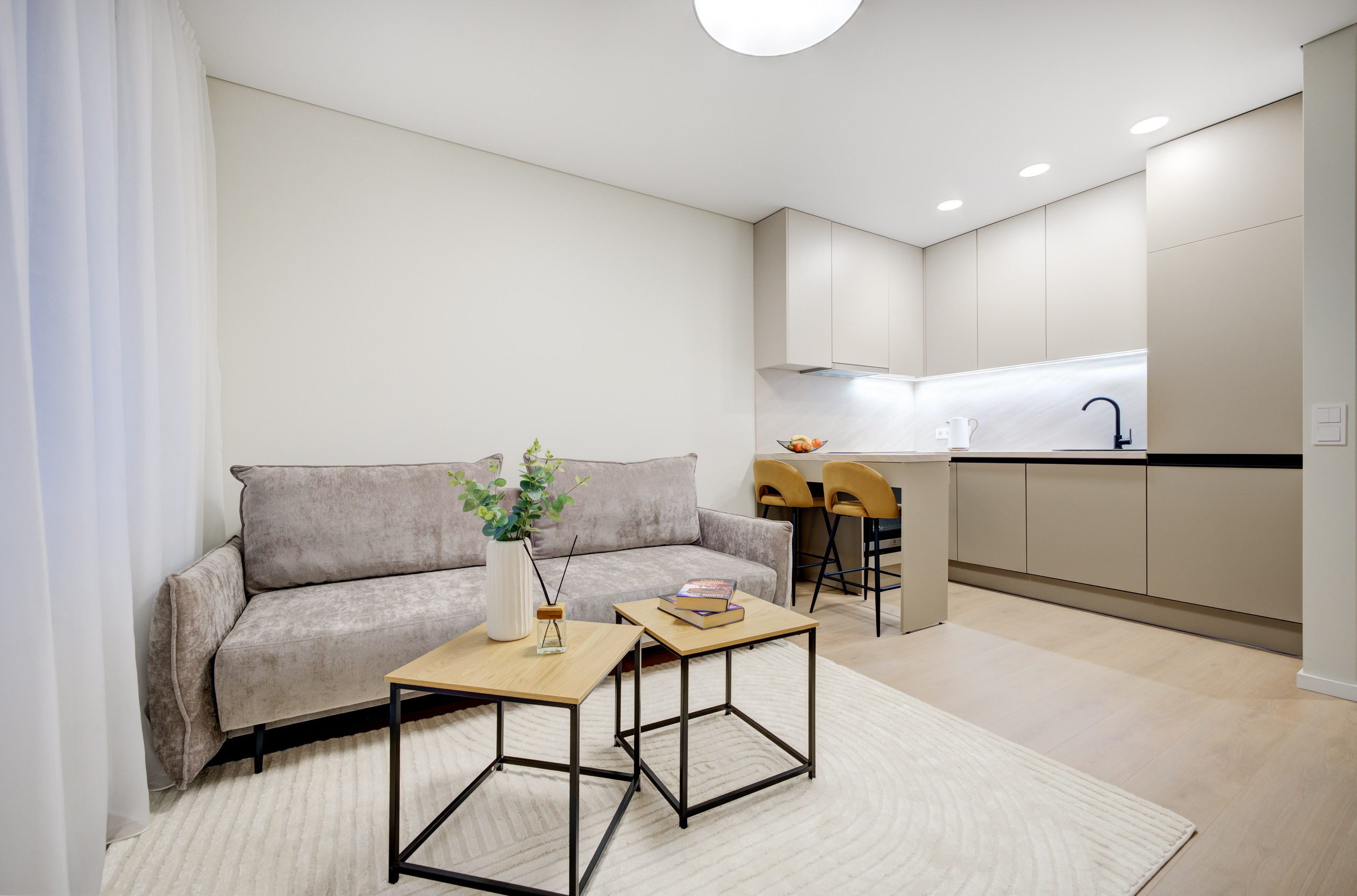 2-jų kambarių buto fotosesija. Svietainė. sapiegafoto.lt Vilnius