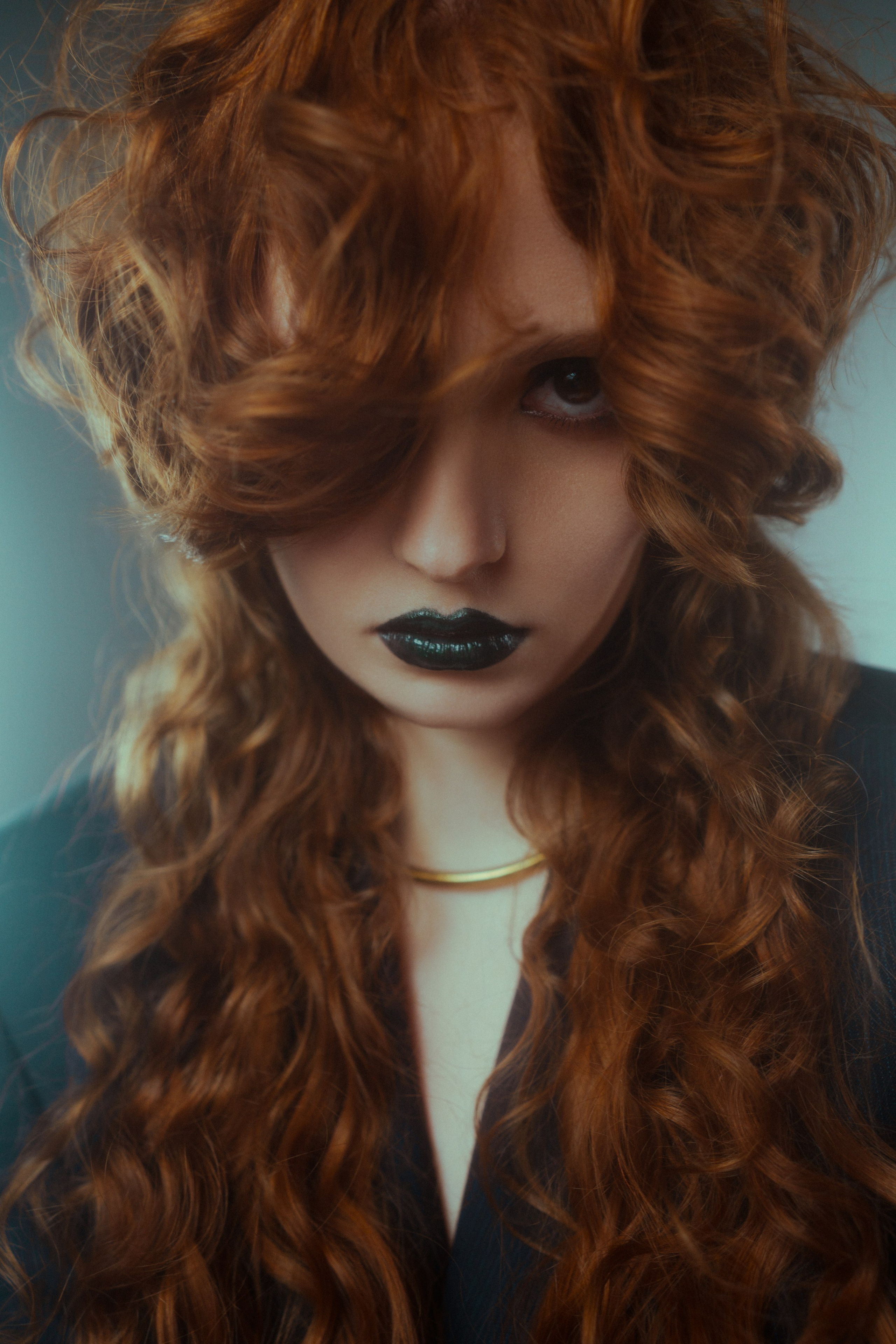 Fiery. Project hair for Davines. Sasha Veideman Photo