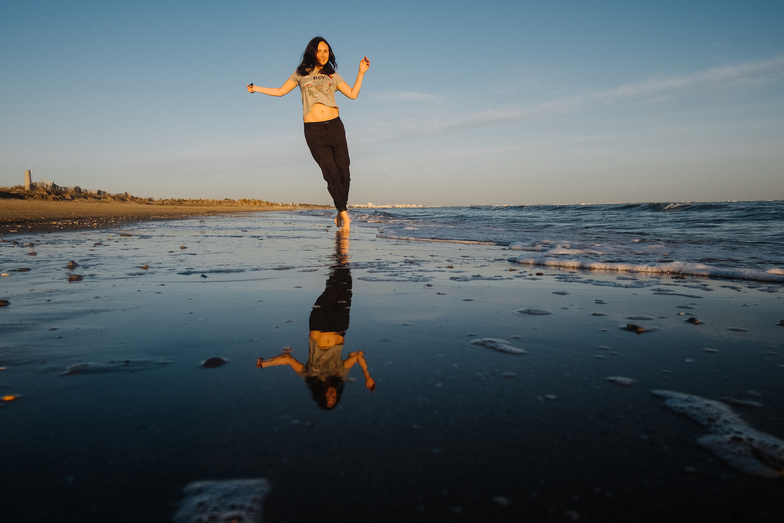 Sand and sea. Portrait and reportage photographer