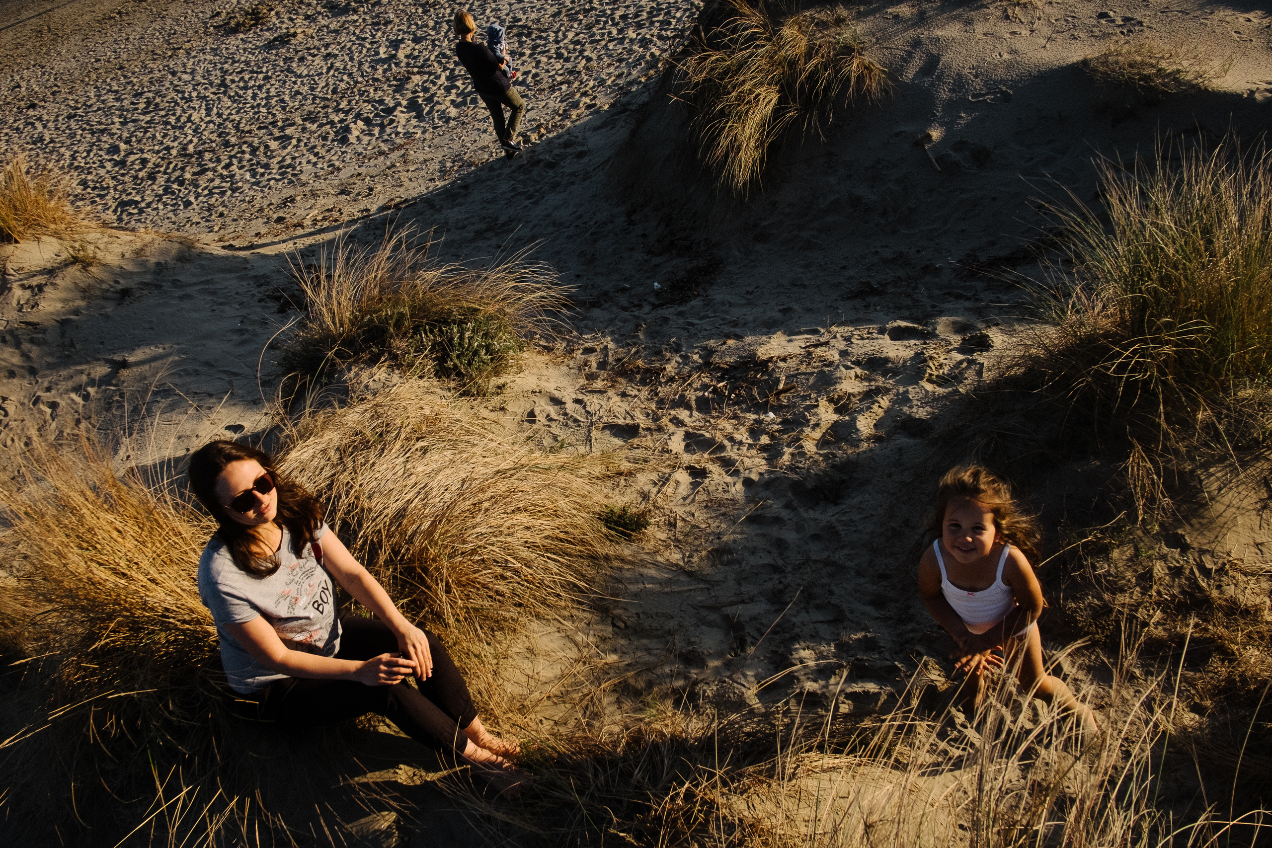 Sand and sea. Portrait and reportage photographer