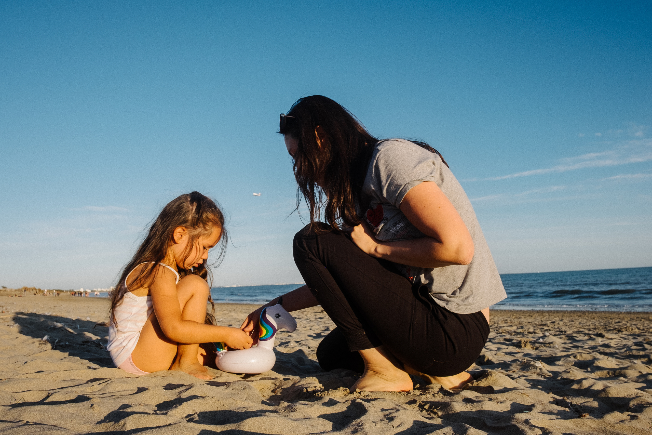 Sand and sea. Portrait and reportage photographer