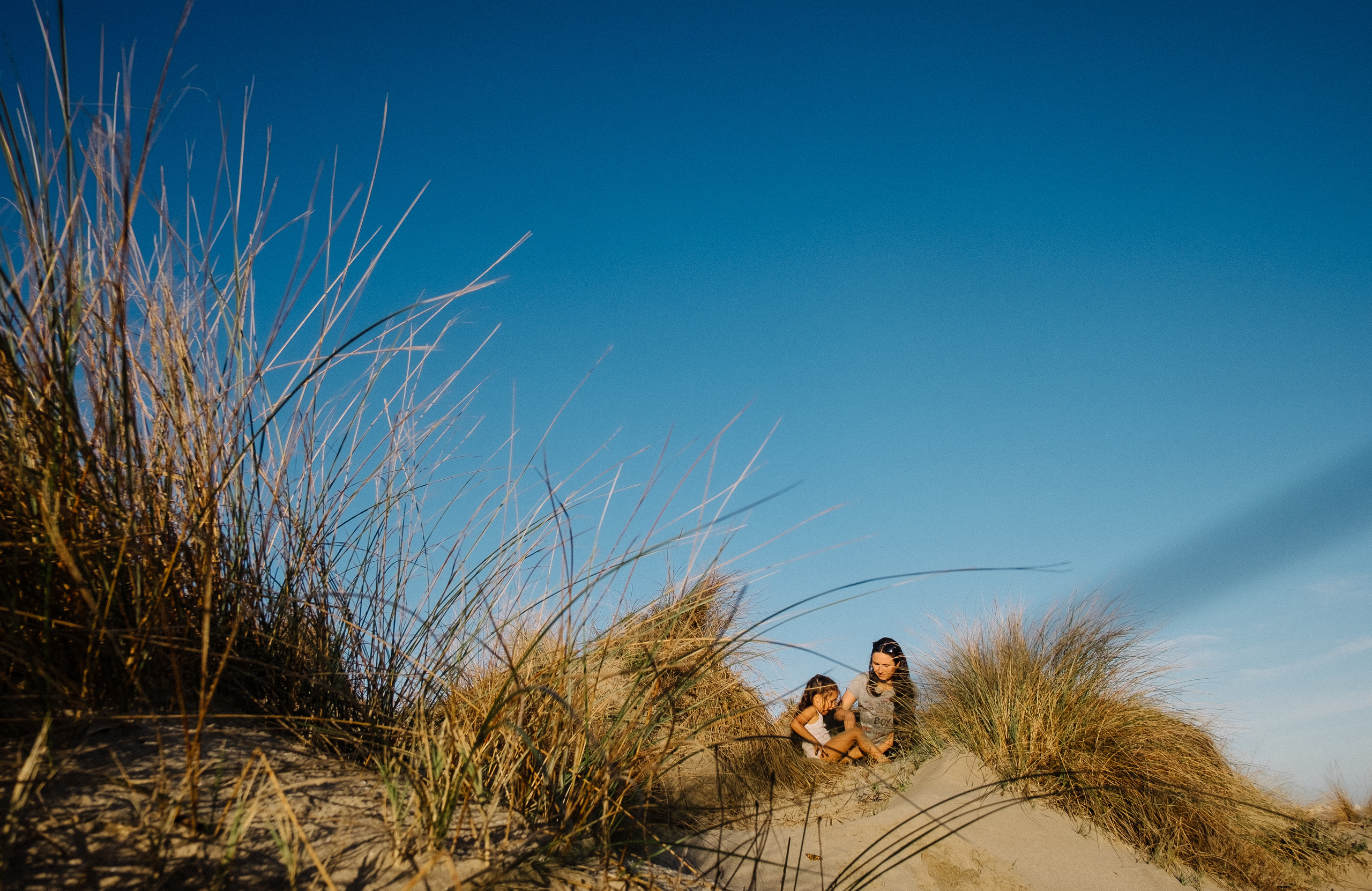 Sand and sea. Portrait and reportage photographer