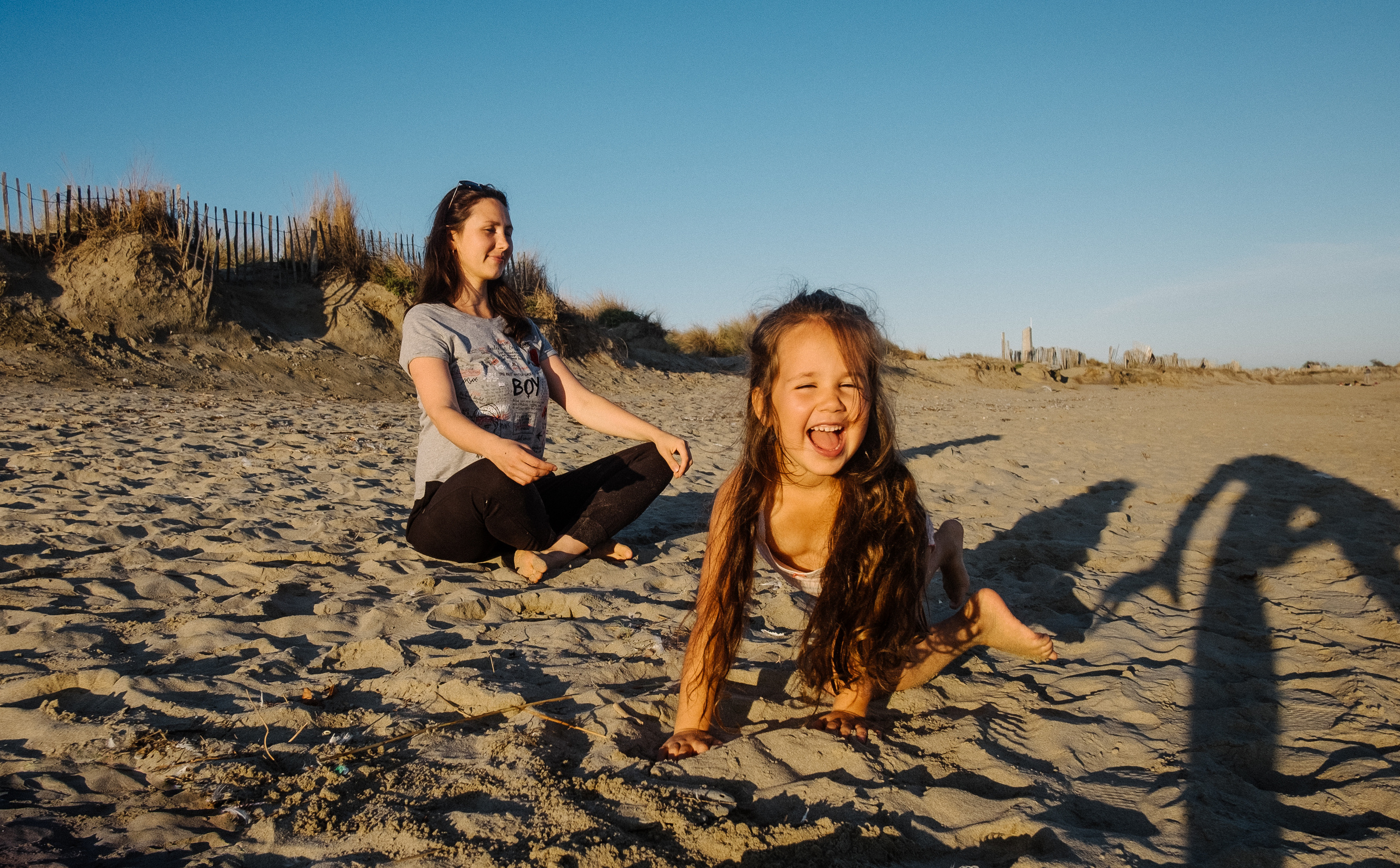 Sand and sea. Portrait and reportage photographer