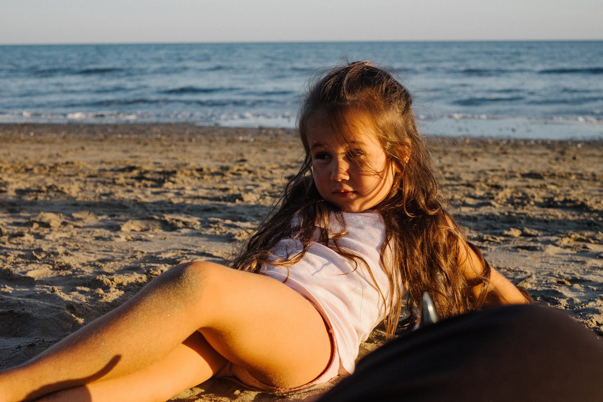 Sand and sea. Portrait and reportage photographer