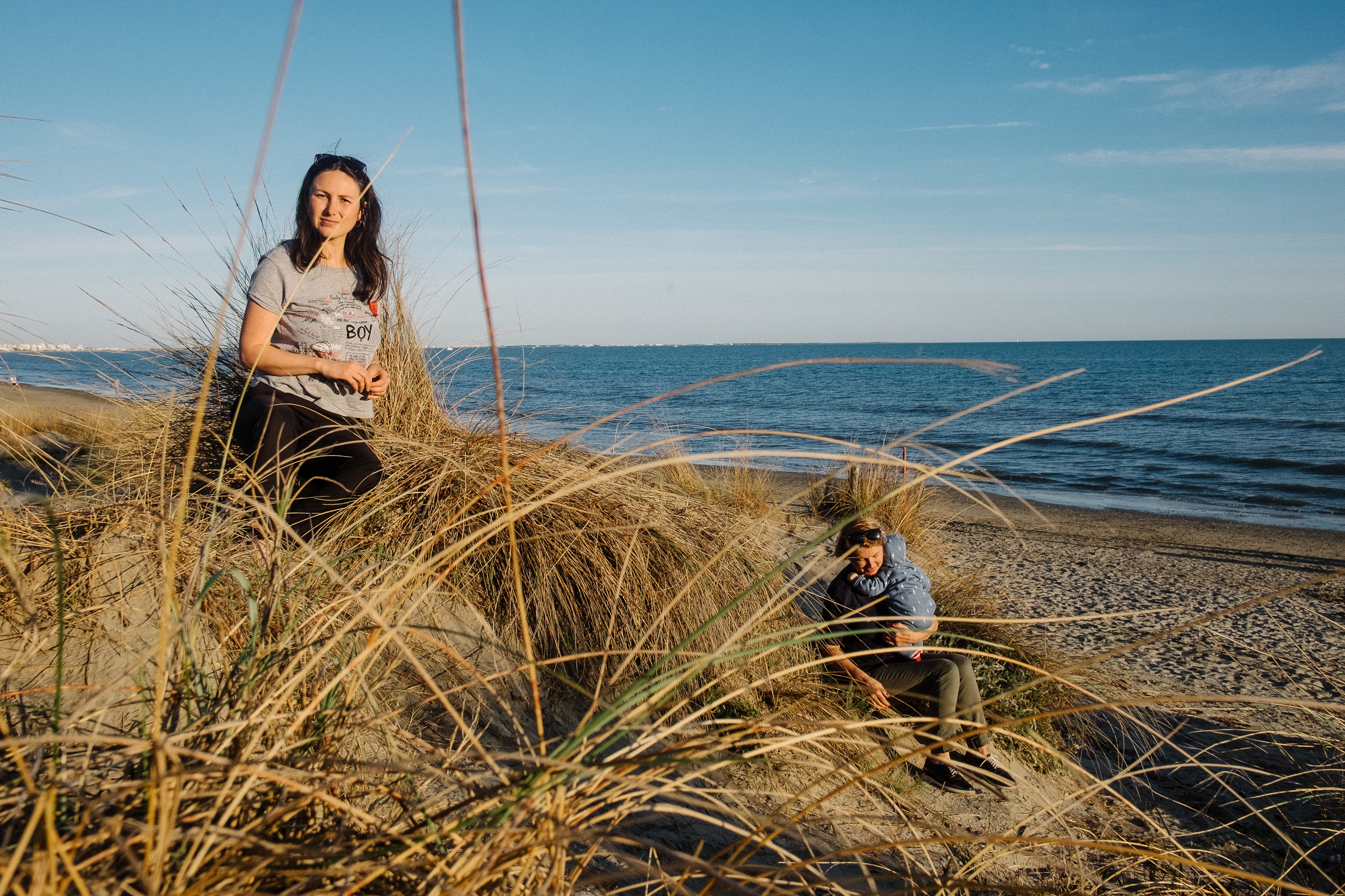 Sand and sea. Portrait and reportage photographer