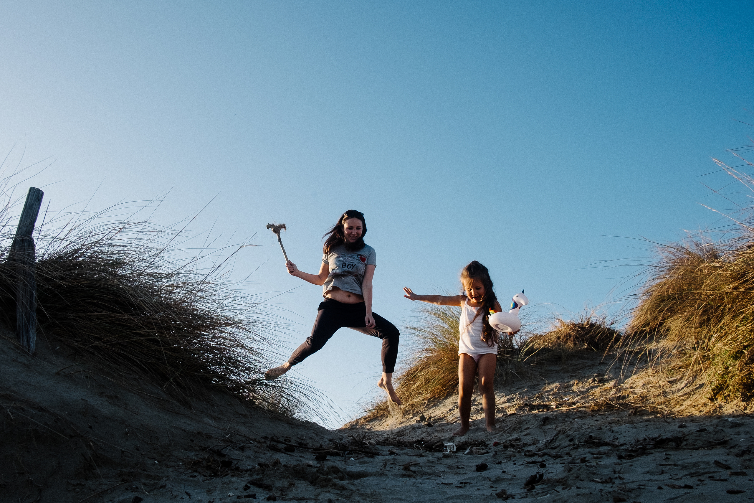 Sand and sea. Portrait and reportage photographer