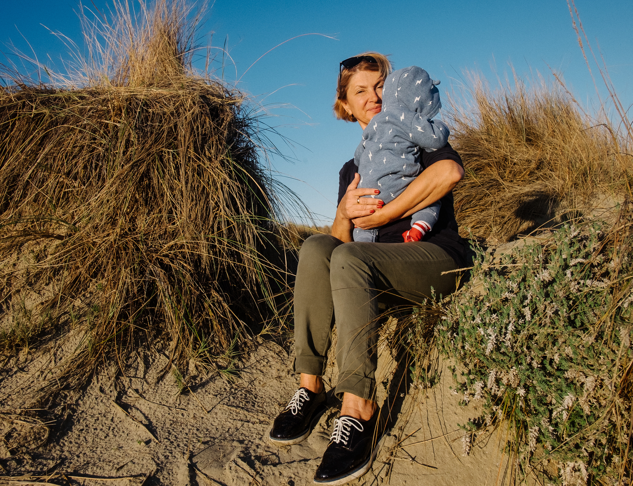 Sand and sea. Portrait and reportage photographer