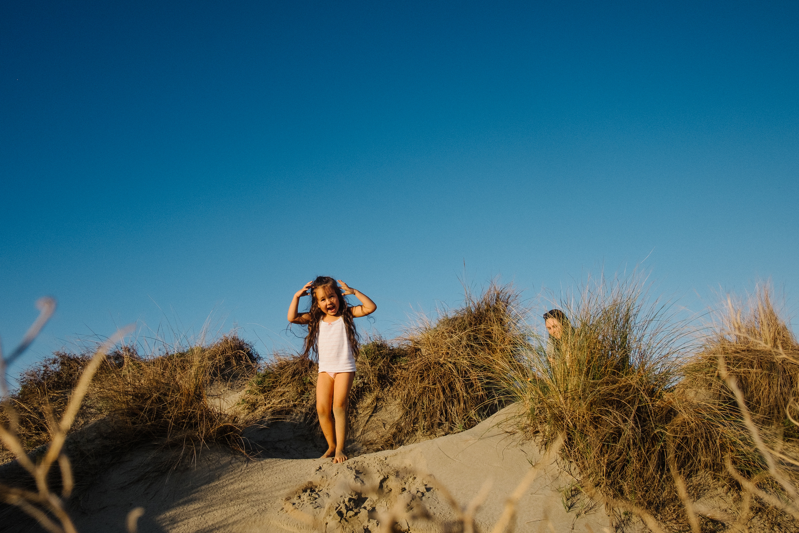 Sand and sea. Portrait and reportage photographer