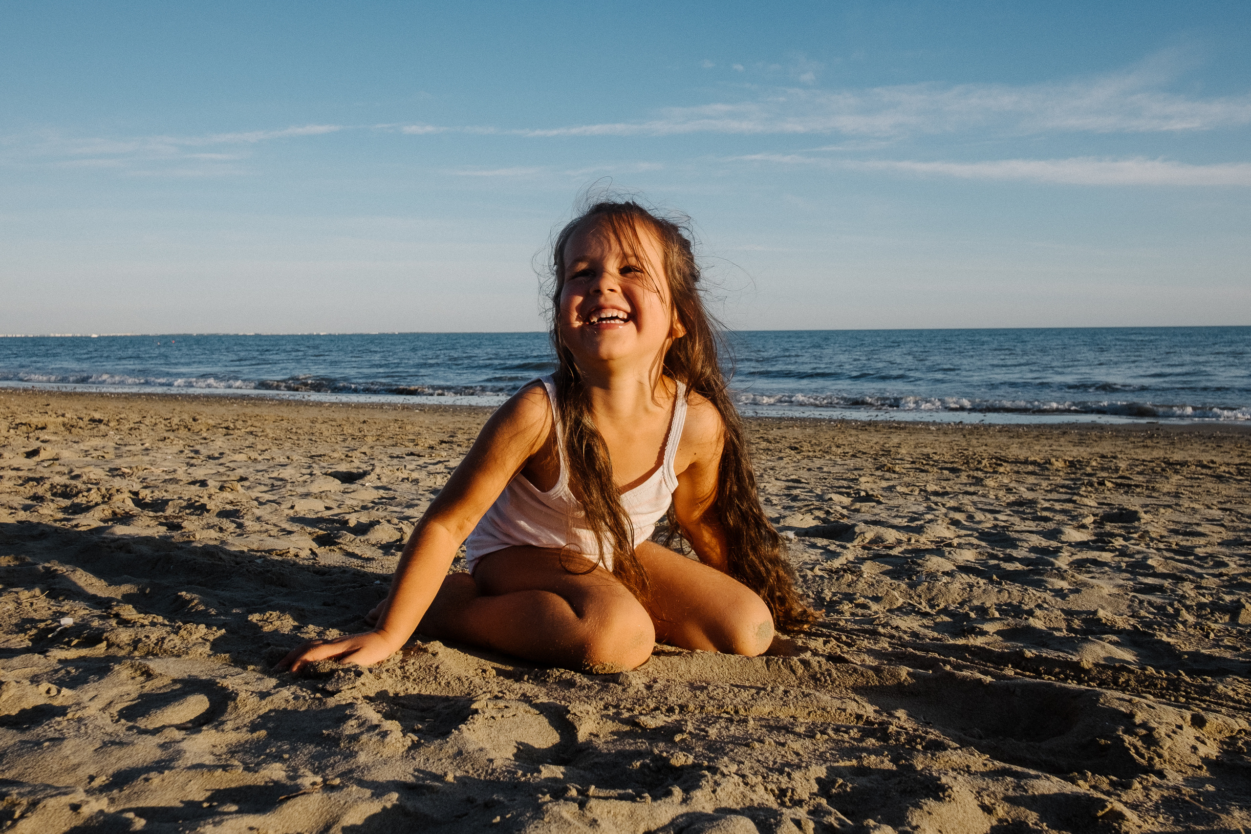 Sand and sea. Portrait and reportage photographer